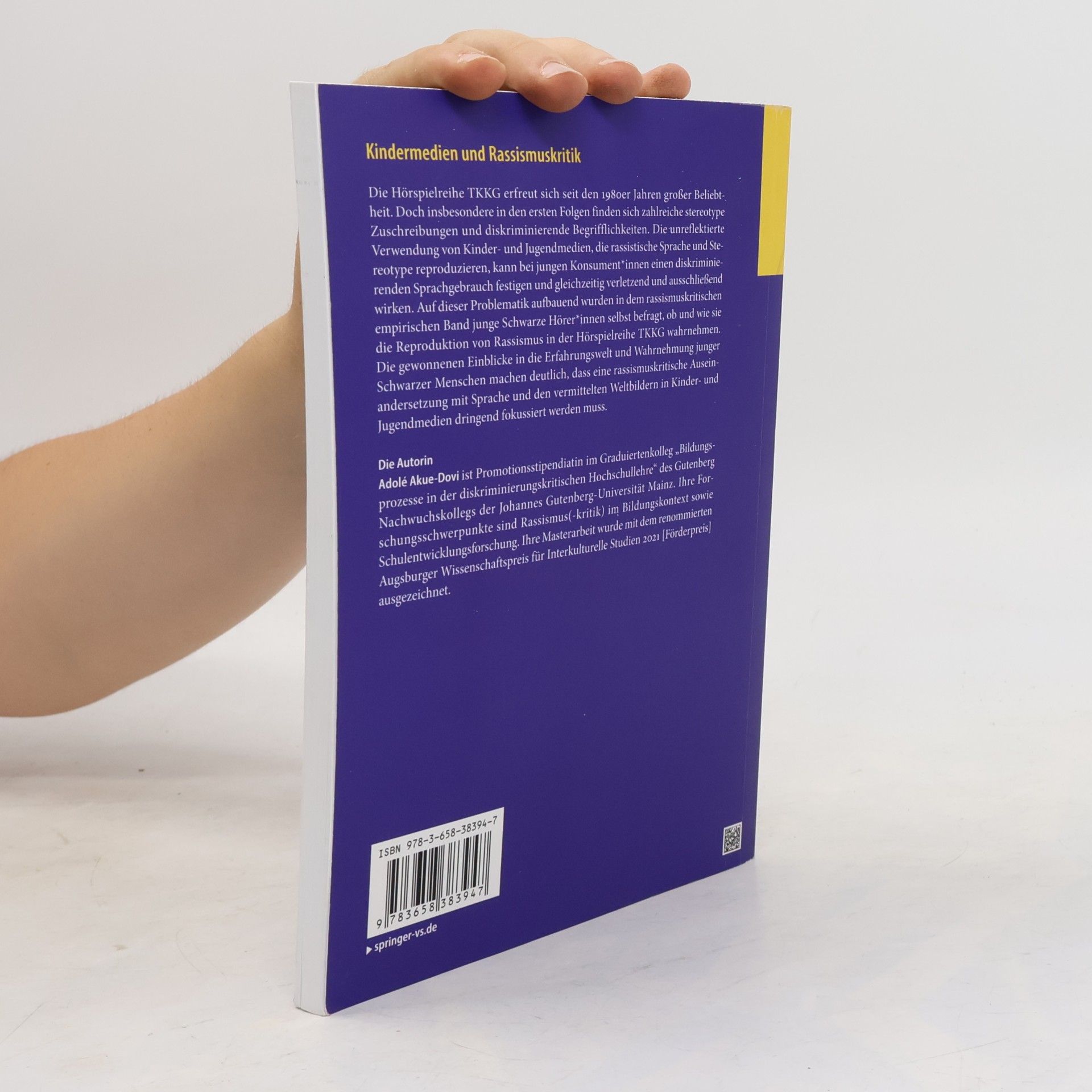 Adolé Akue-Dovi Kindermedien und Rassismuskritik