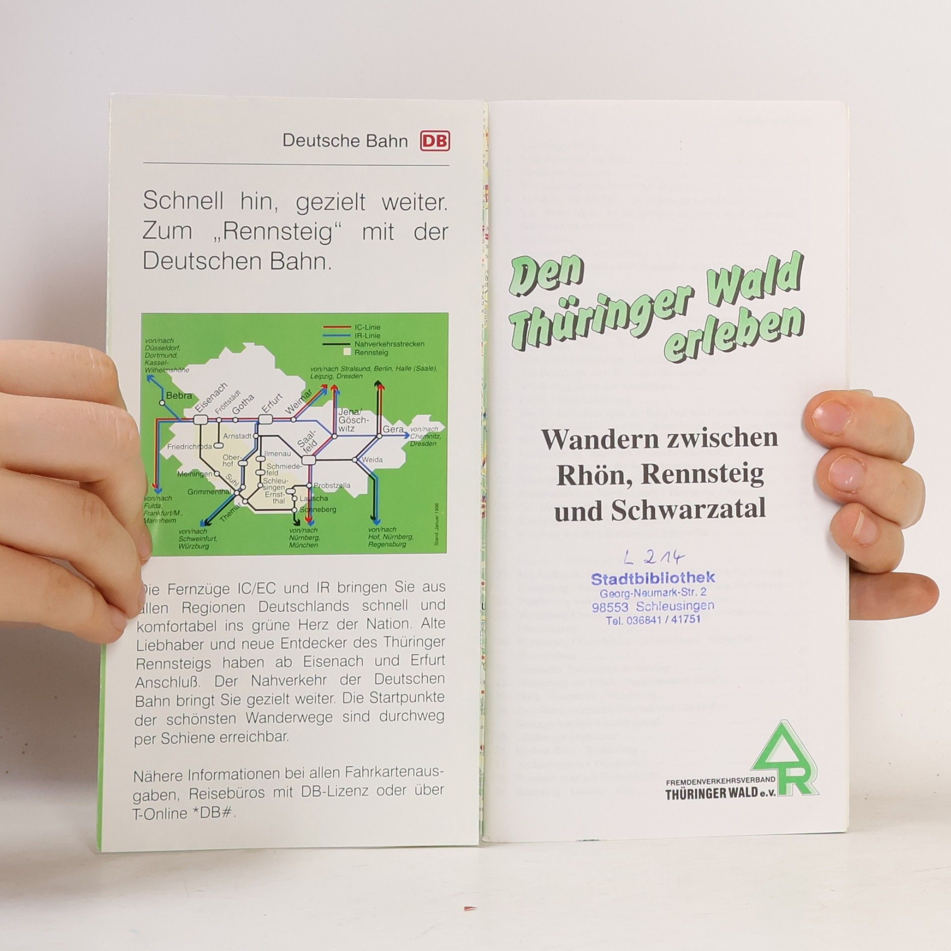 Autorenkollektiv Den Thüringer Wald erleben