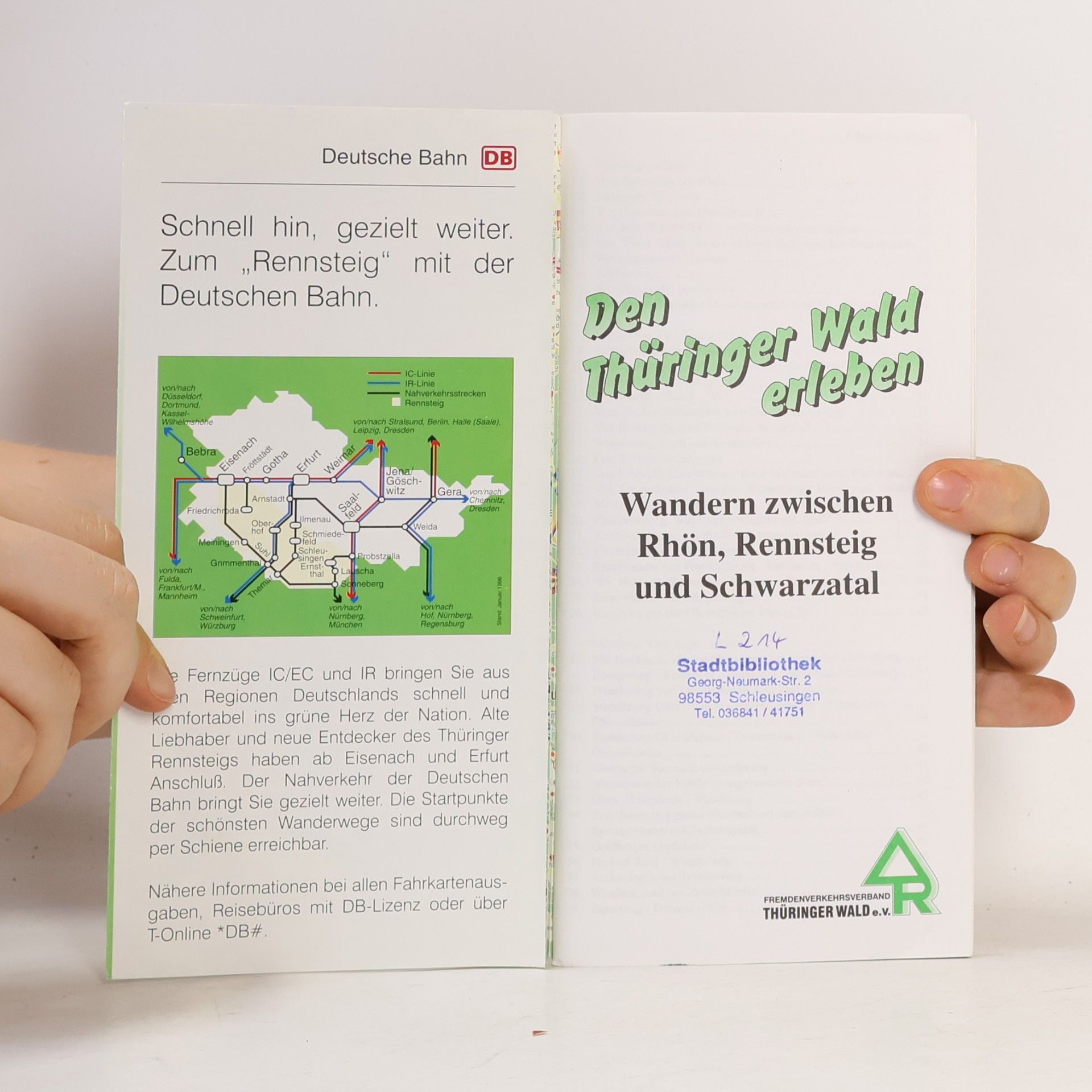 Autorenkollektiv Den Thüringer Wald erleben