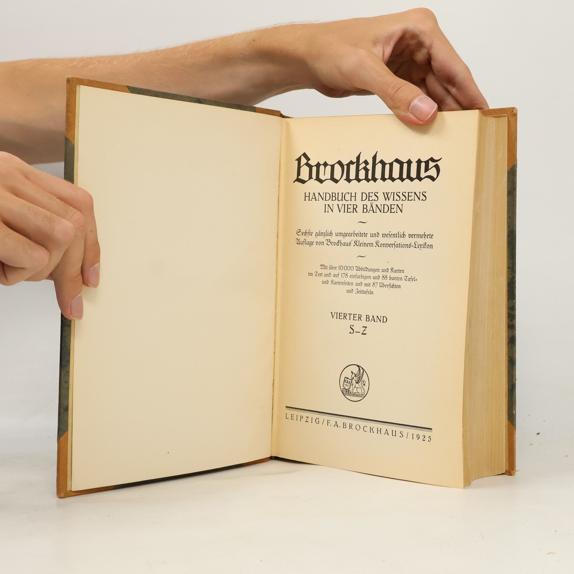 kolektiv Brockhaus. Handbuch des Wissens in vier Bänden. Vierter Band S-Z