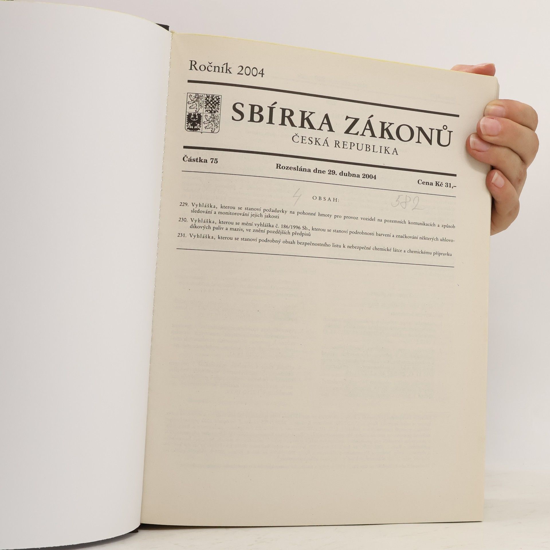 Autorenkollektiv Sbírka zákonů 4/2004