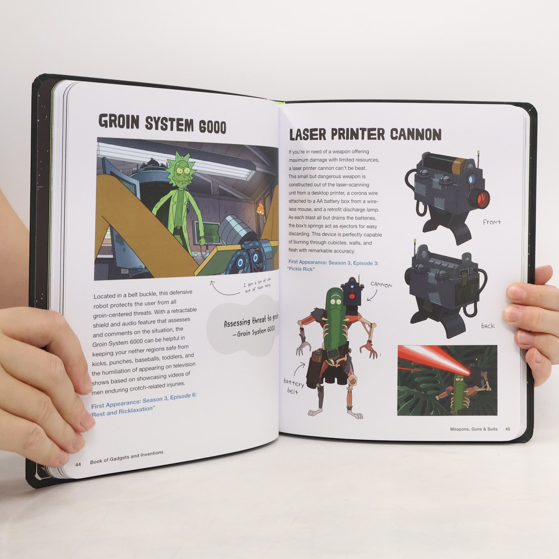 Robb Pearlman Rick and Morty Book of Gadgets and Inventions