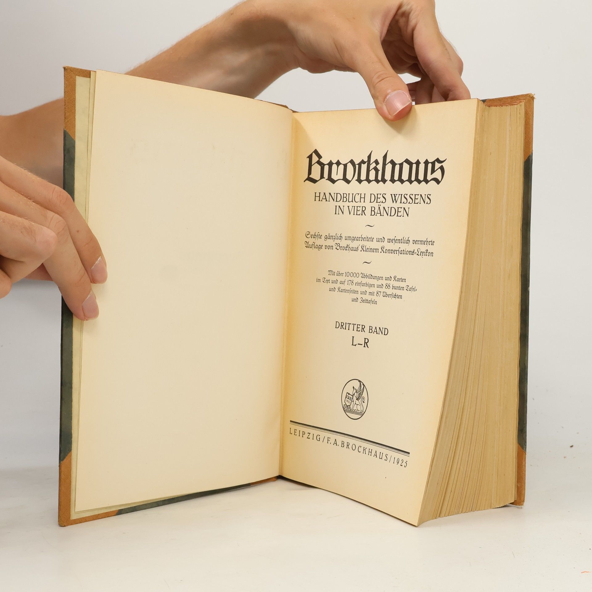 Autorenkollektiv Brockhaus Handbuch des Wissens in vier Bänden. 3. L-R