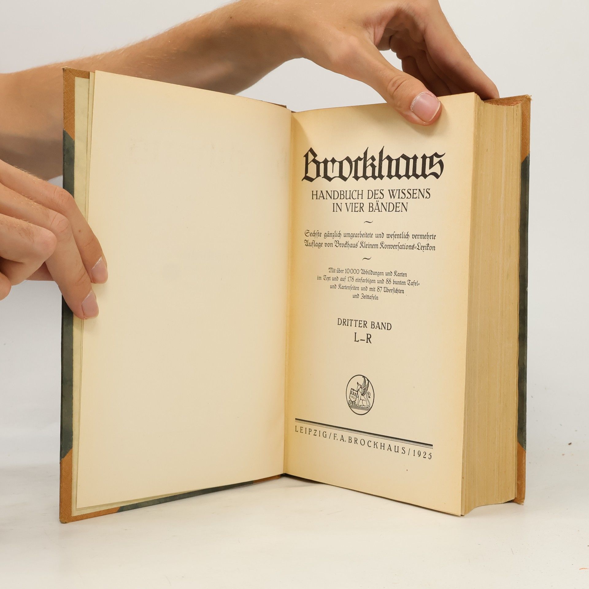 Autorenkollektiv Brockhaus Handbuch des Wissens in vier Bänden. 3. L-R