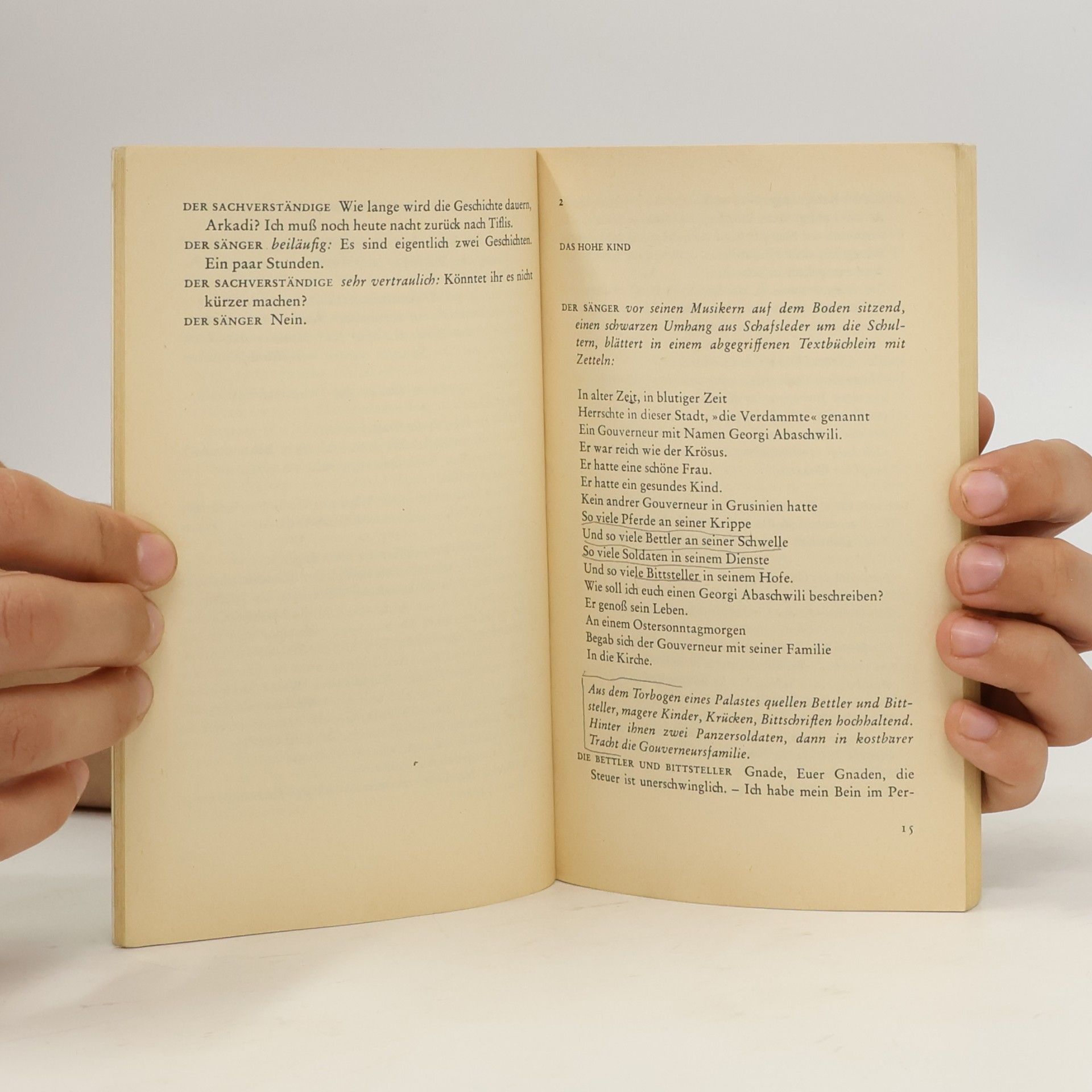Bertolt Brecht Der kaukasische Kreidekreis