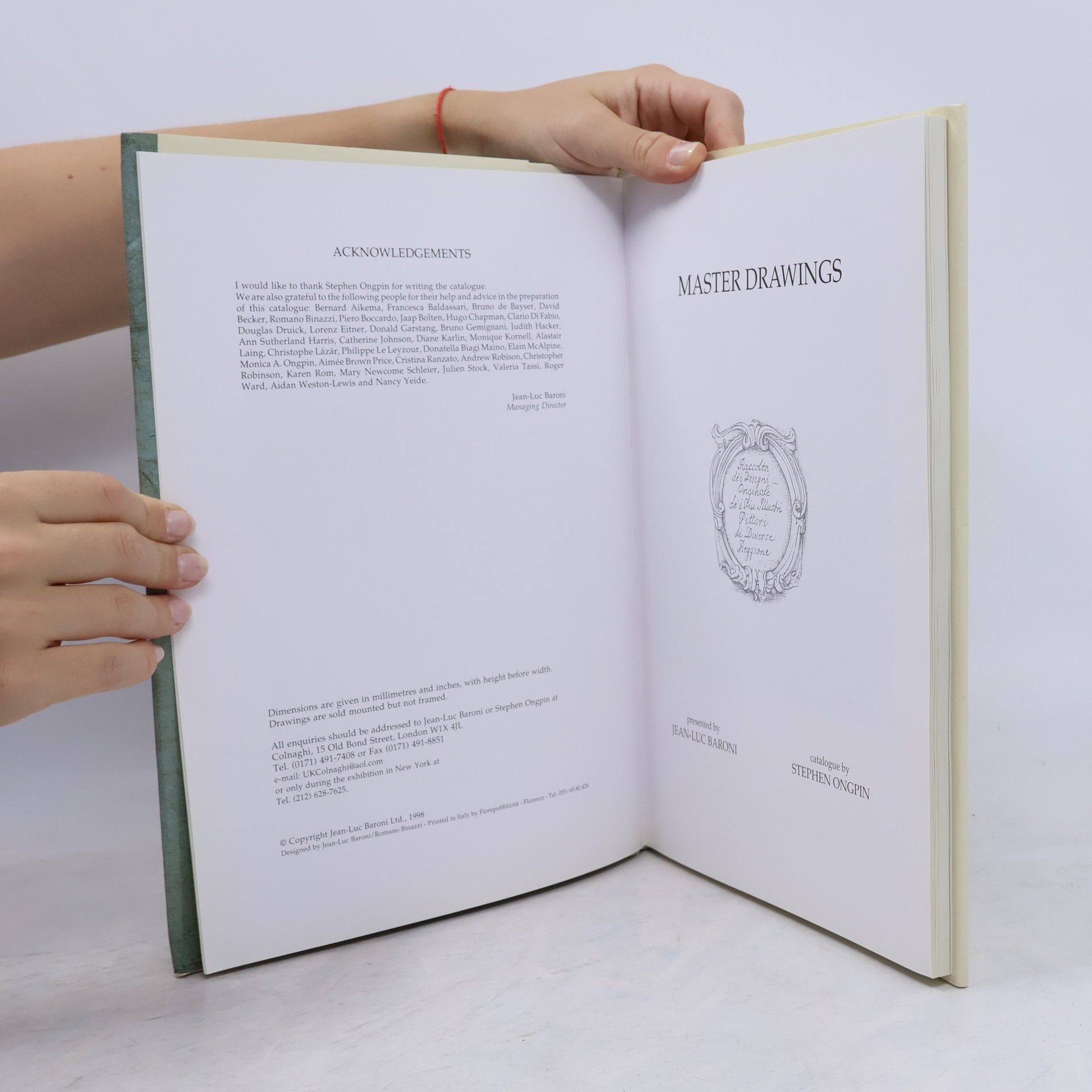Various authors Colnaghi. Master Drawings. New York - London 1998