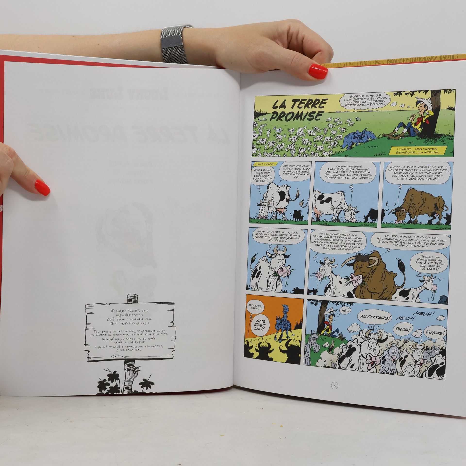 Achdé Les Aventures de Lucky Luke - 7: La Terre Promise