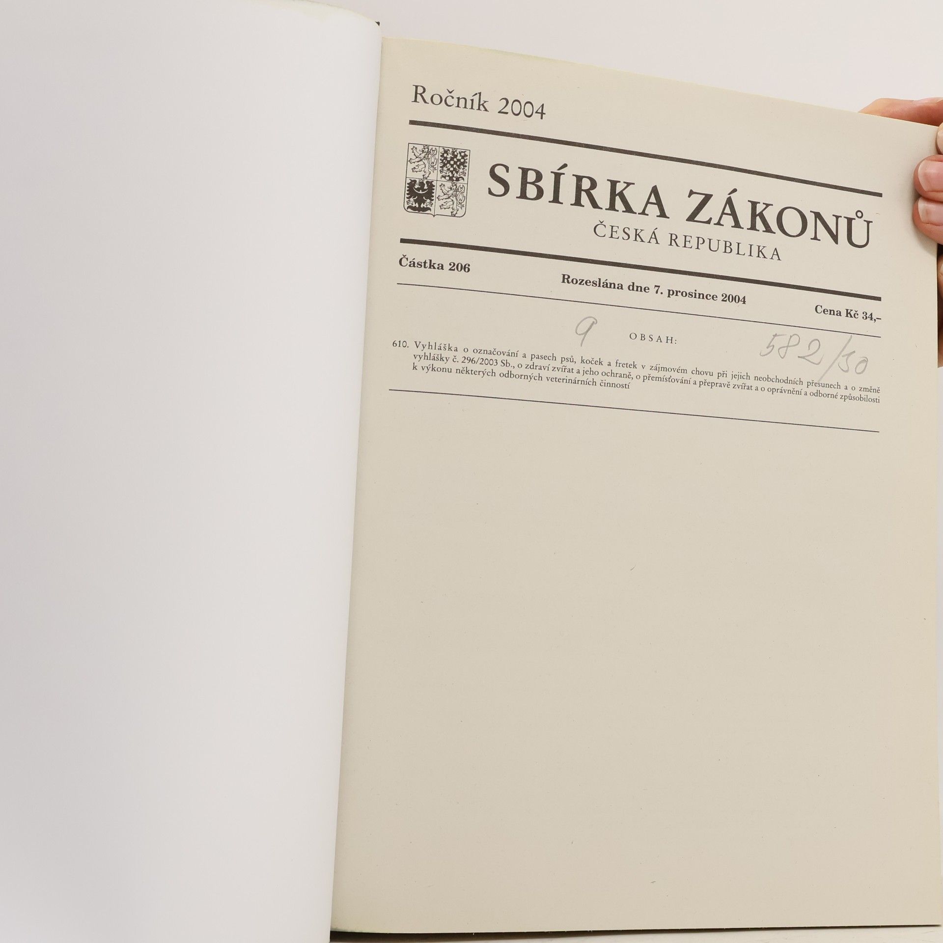 Autorenkollektiv Sbírka zákonů 9/2004