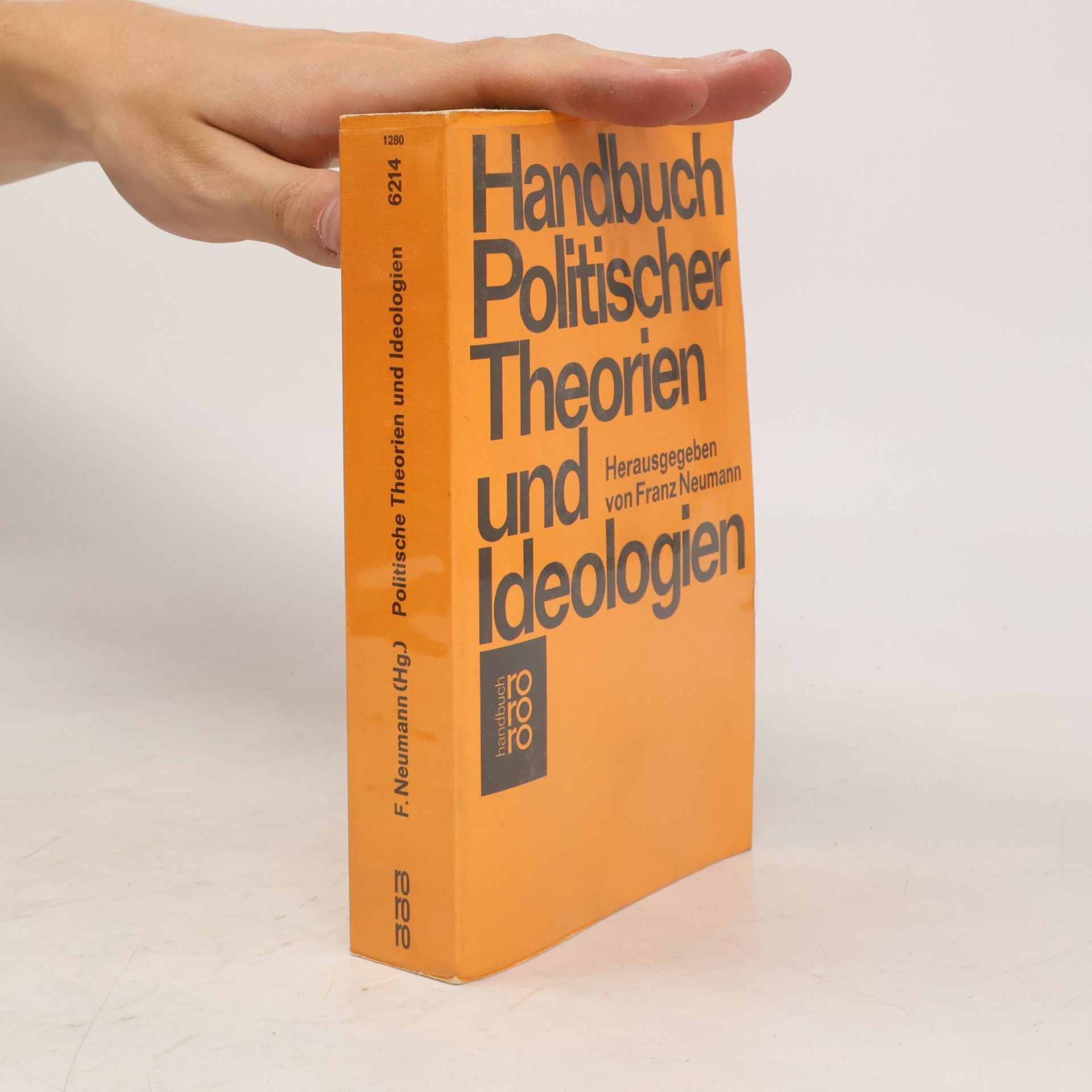 Franz L. Neumann Handbuch politischer Theorien und Ideologien