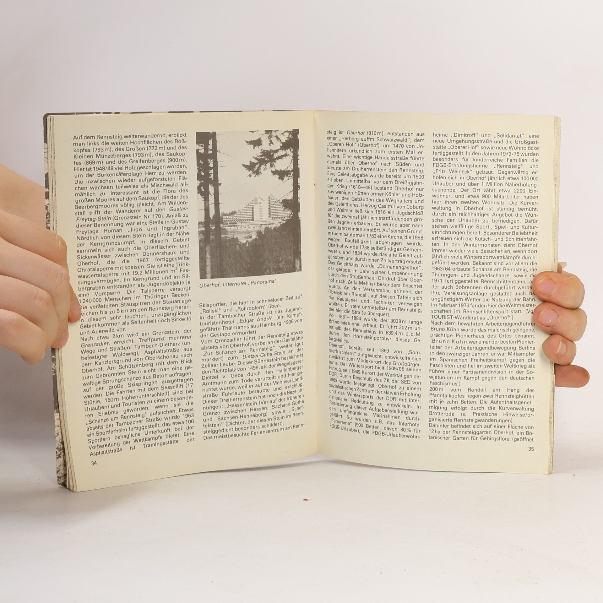 Autorenkollektiv Der Rennsteig. Tourist Wanderatlas