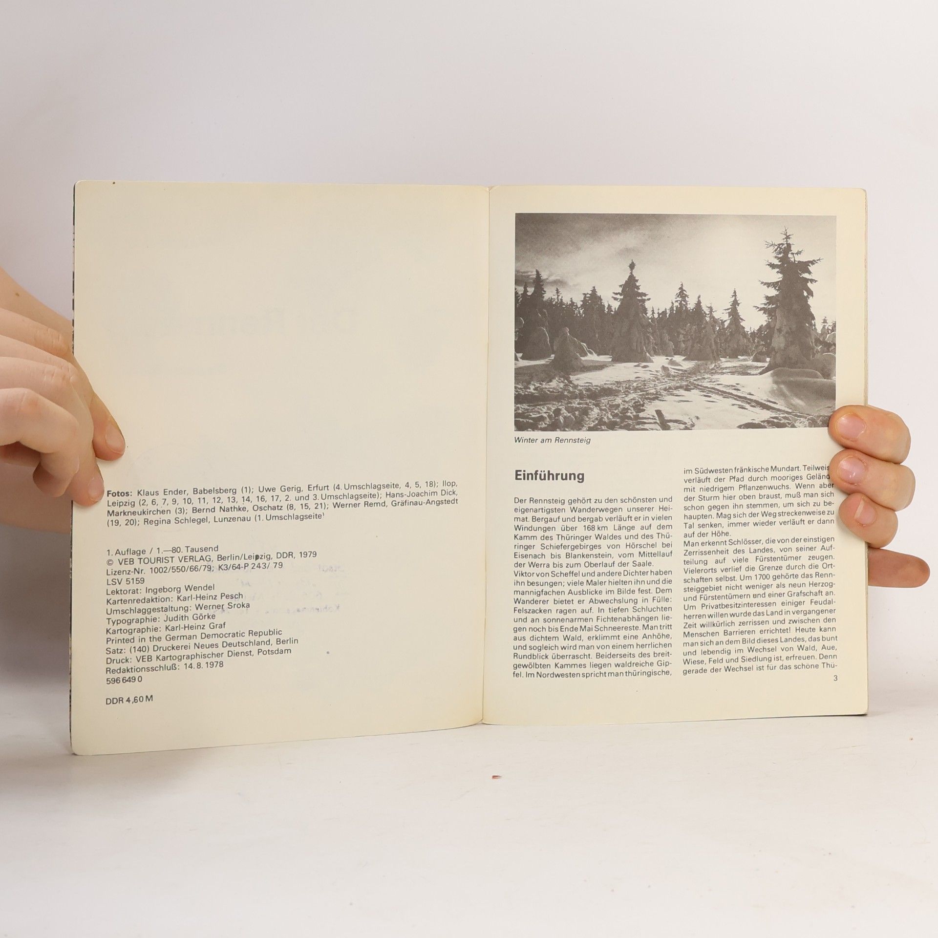 Autorenkollektiv Der Rennsteig. Tourist Wanderatlas