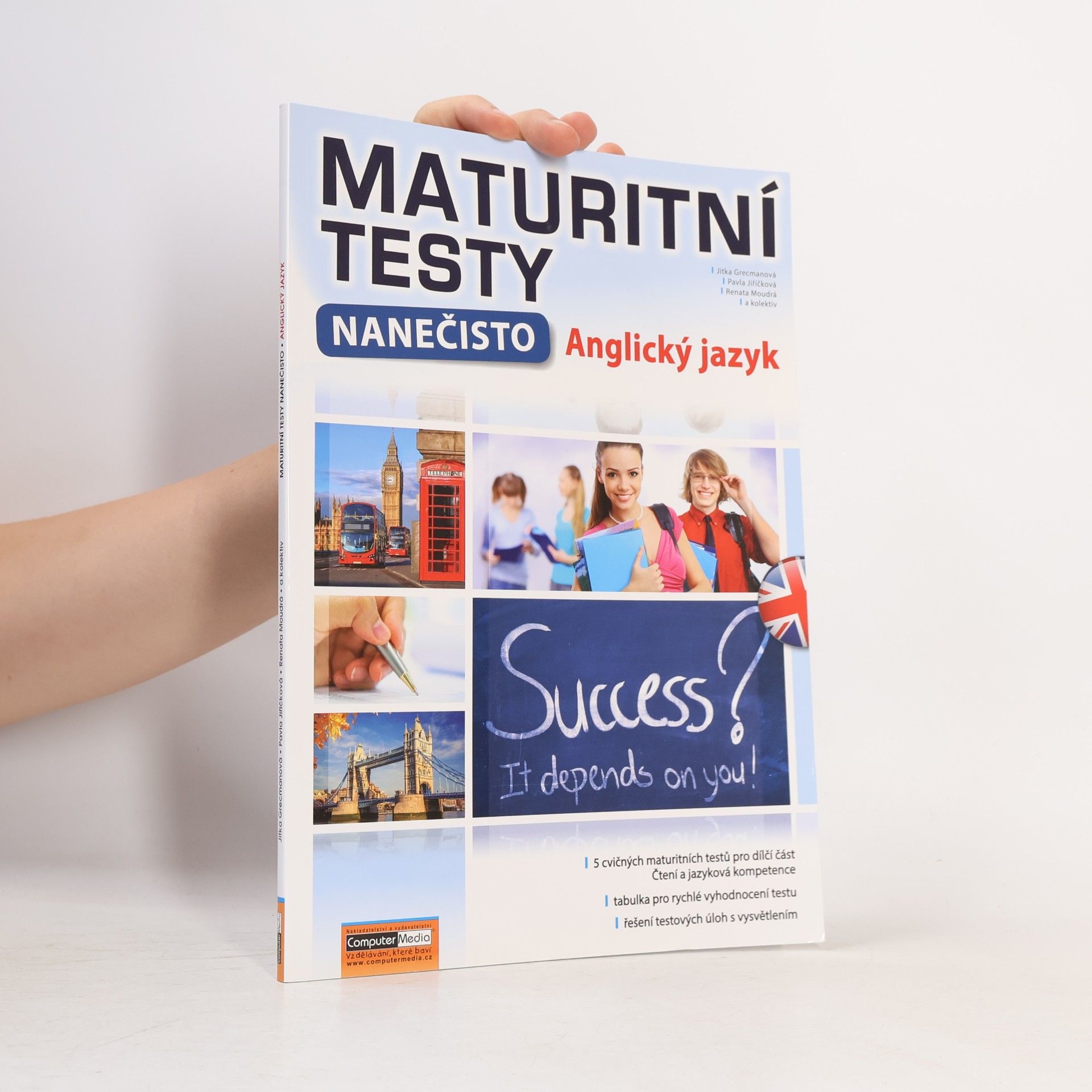 Jitka Grecmanová Maturitní testy nanečisto. Anglický jazyk