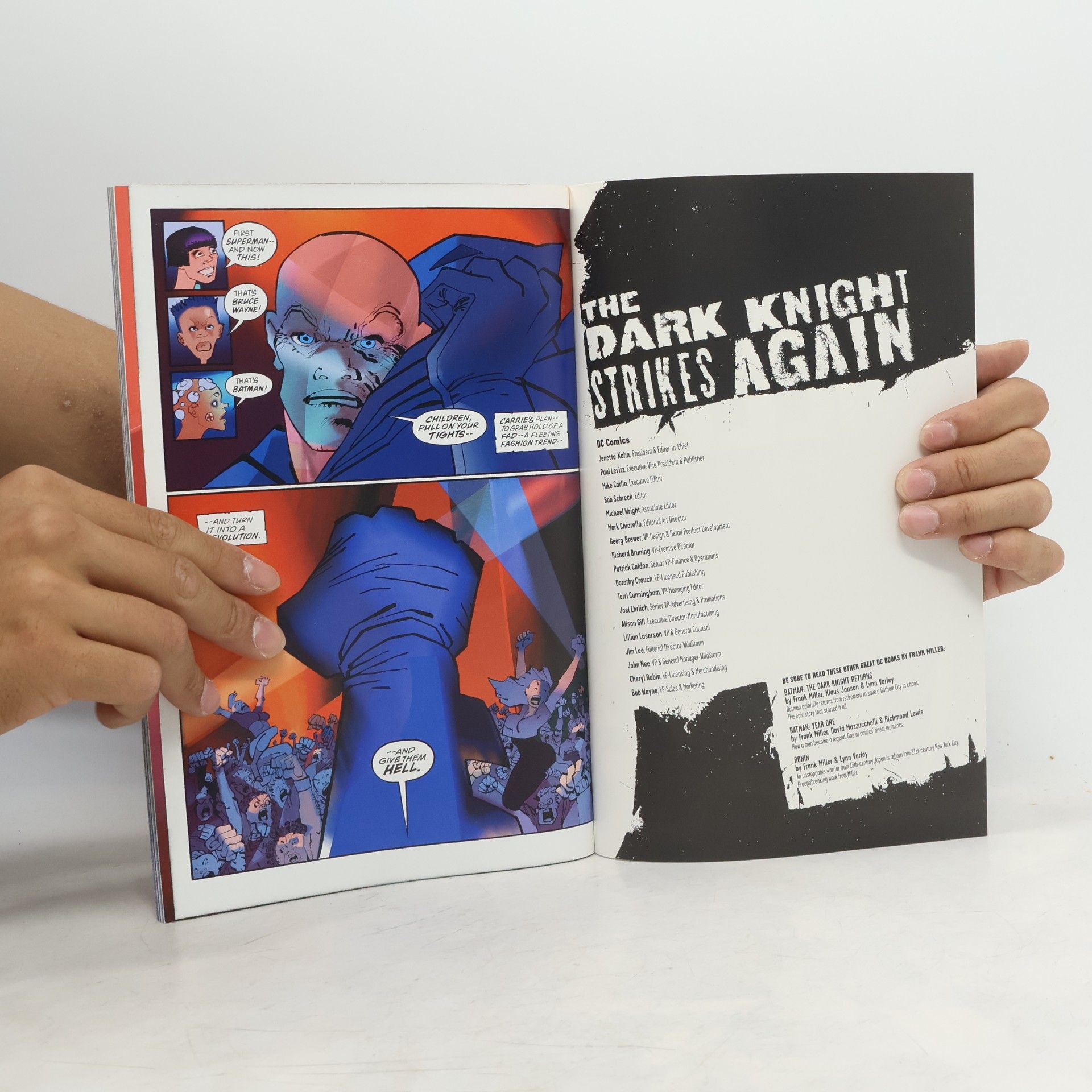 Frank Miller The Dark Knight Strikes Again 2.