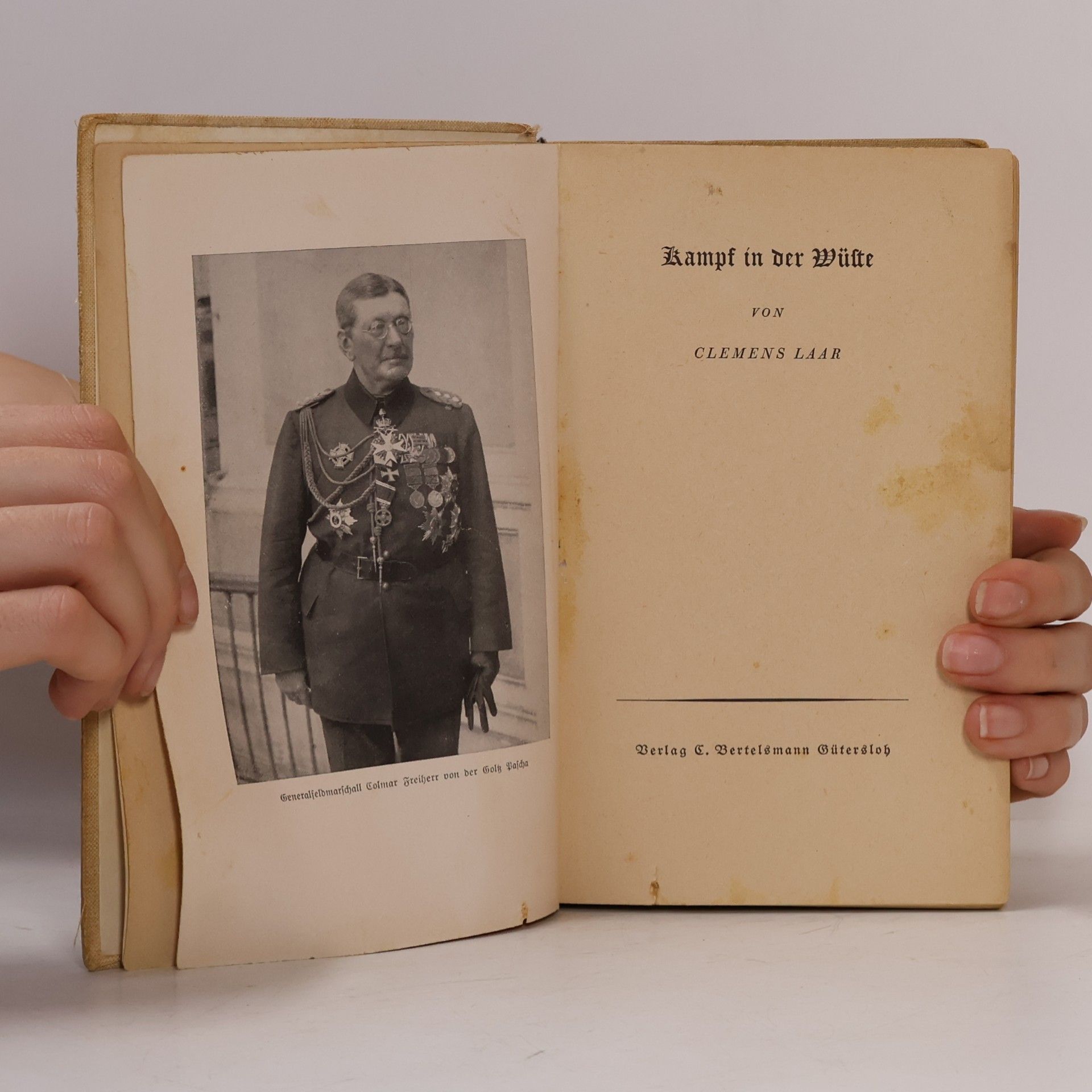 Clemens Laar Kampf in der Wüste
