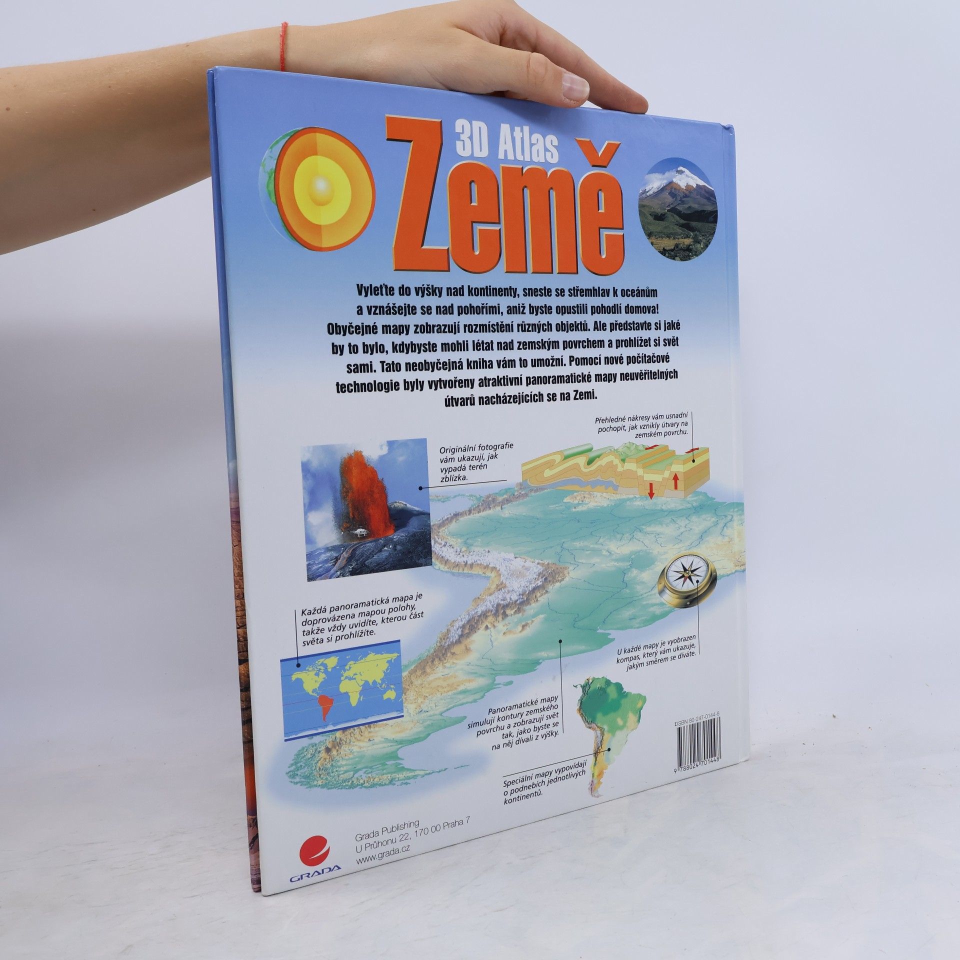 Sean Connolly 3D atlas Země
