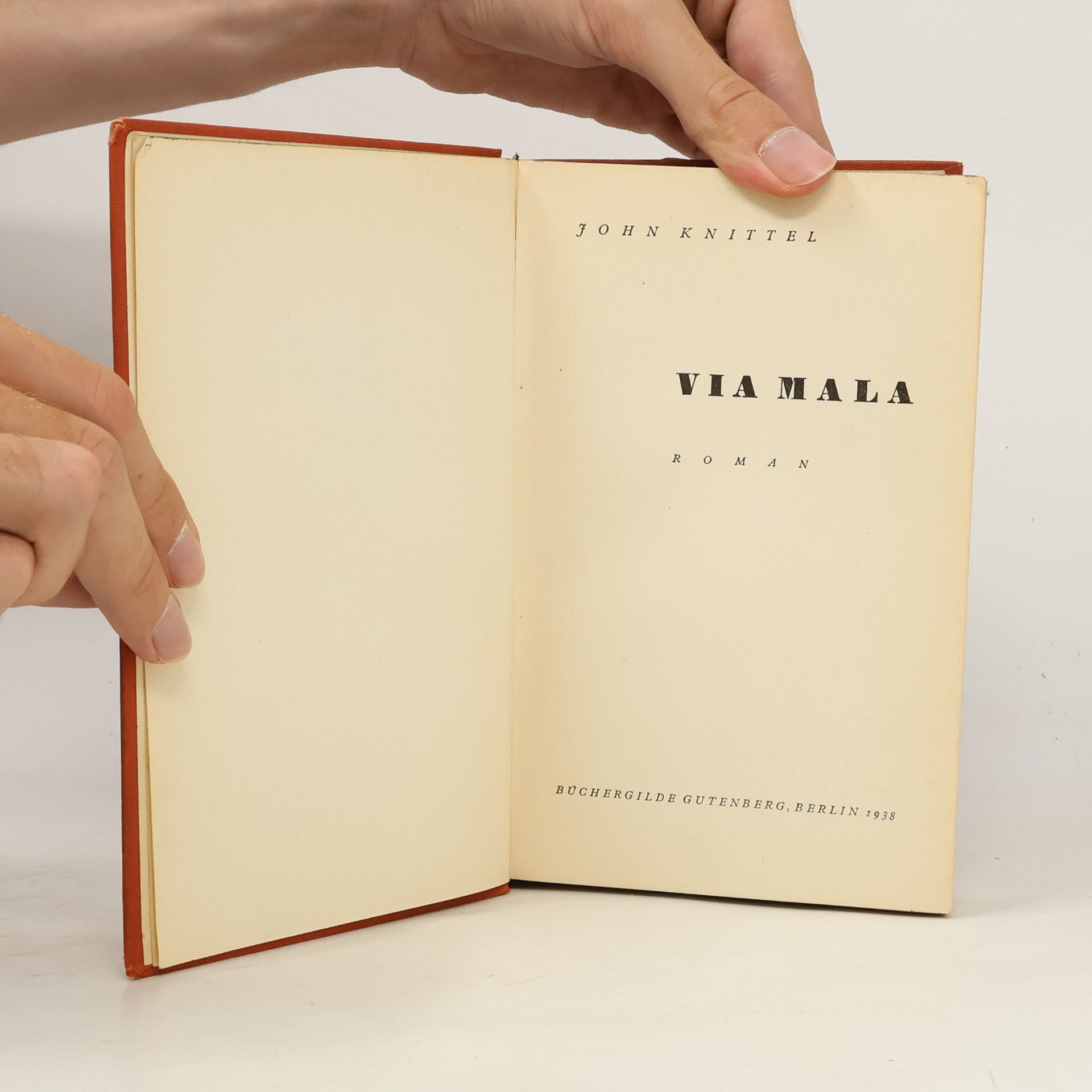 John Knittel Via Mala III.