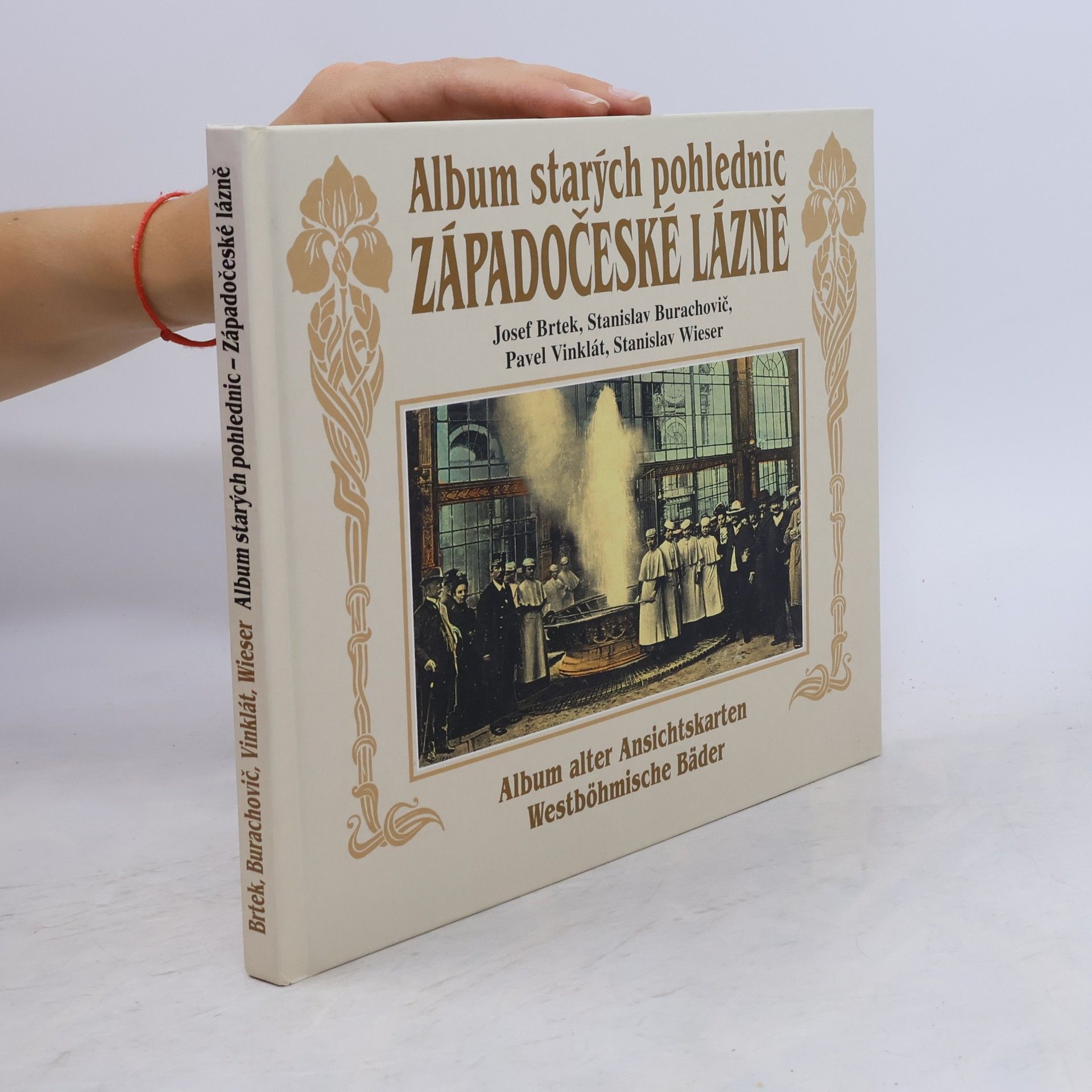 Herta Novotná Album starých pohlednic. Západočeské lázně