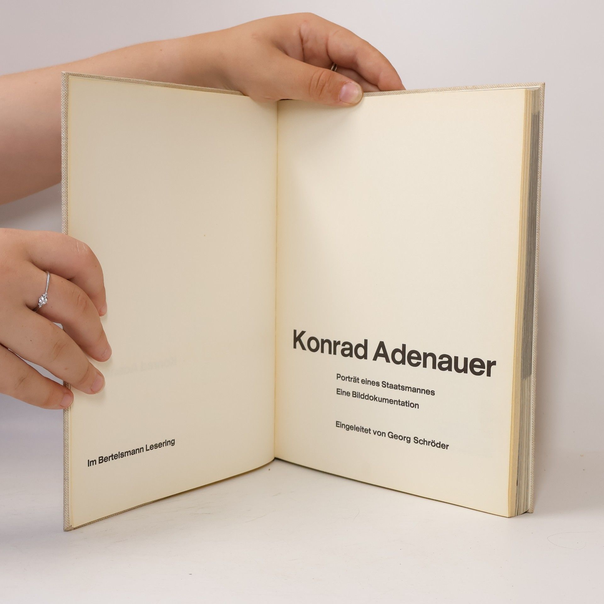 Georg Schröder Konrad Adenauer