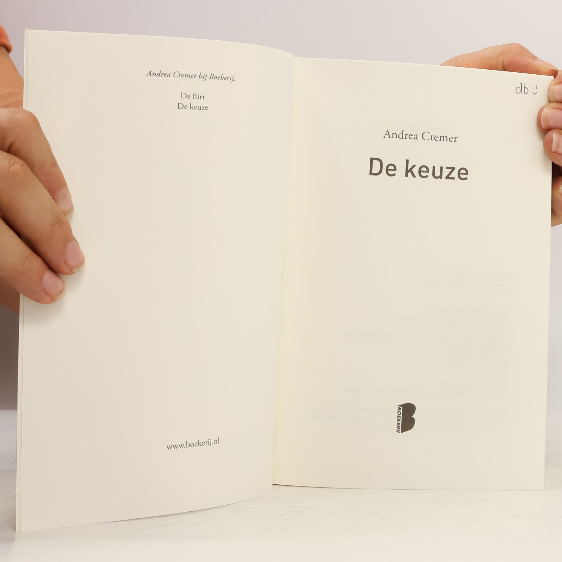 Andrea R. Cremer Nachtschade trilogie - 2: De keuze
