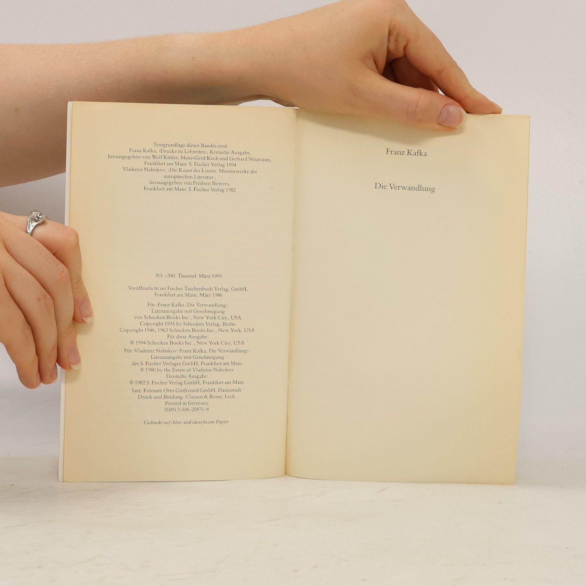 Franz Kafka Die Verwandlung