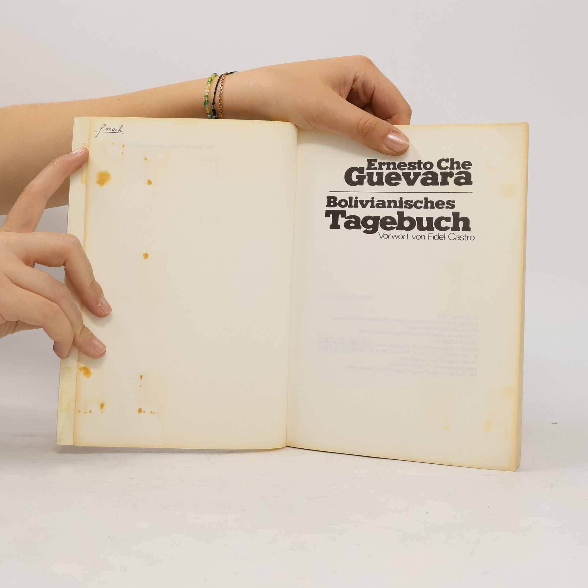 Ernesto Che Guevara Bolivianisches Tagebuch