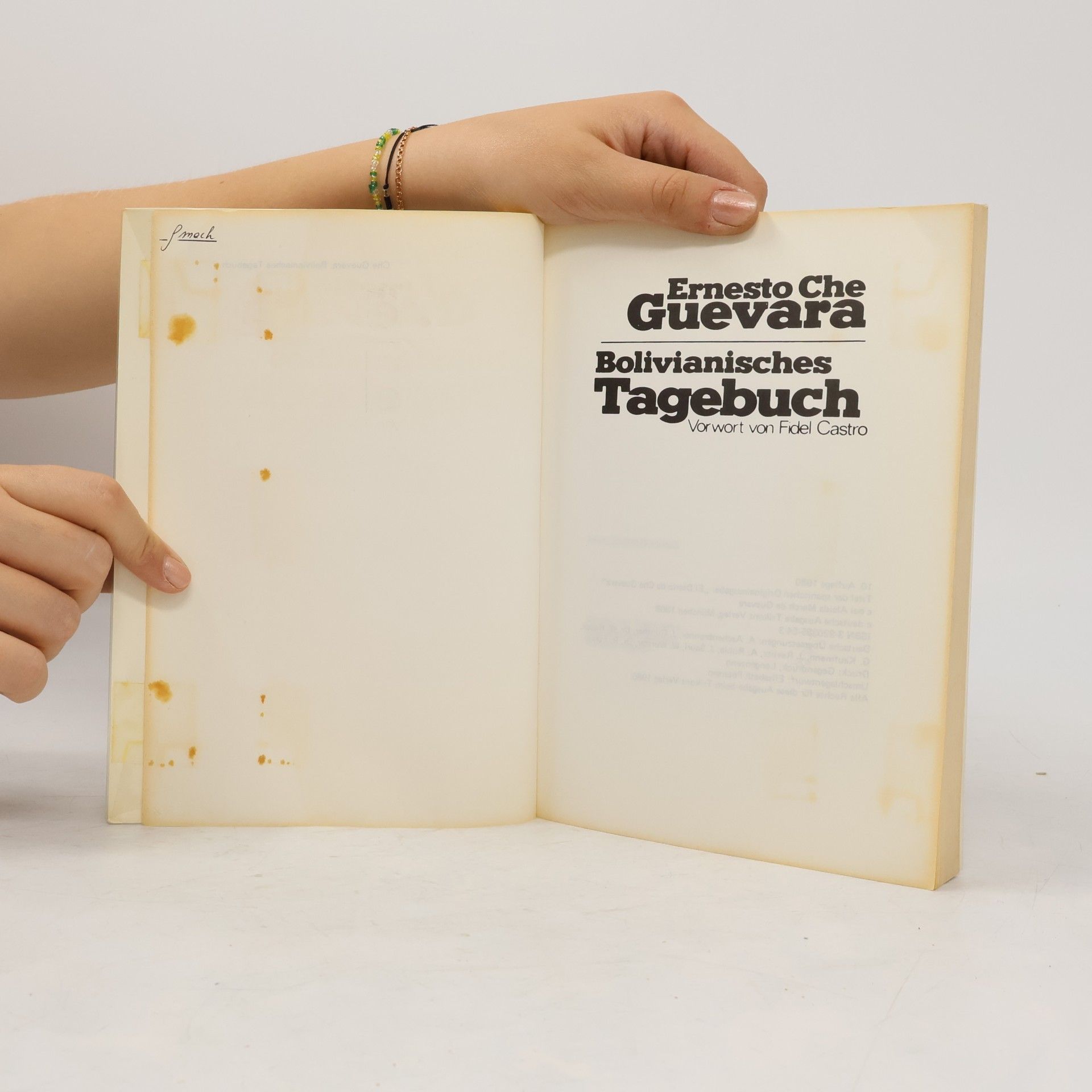 Ernesto Che Guevara Bolivianisches Tagebuch