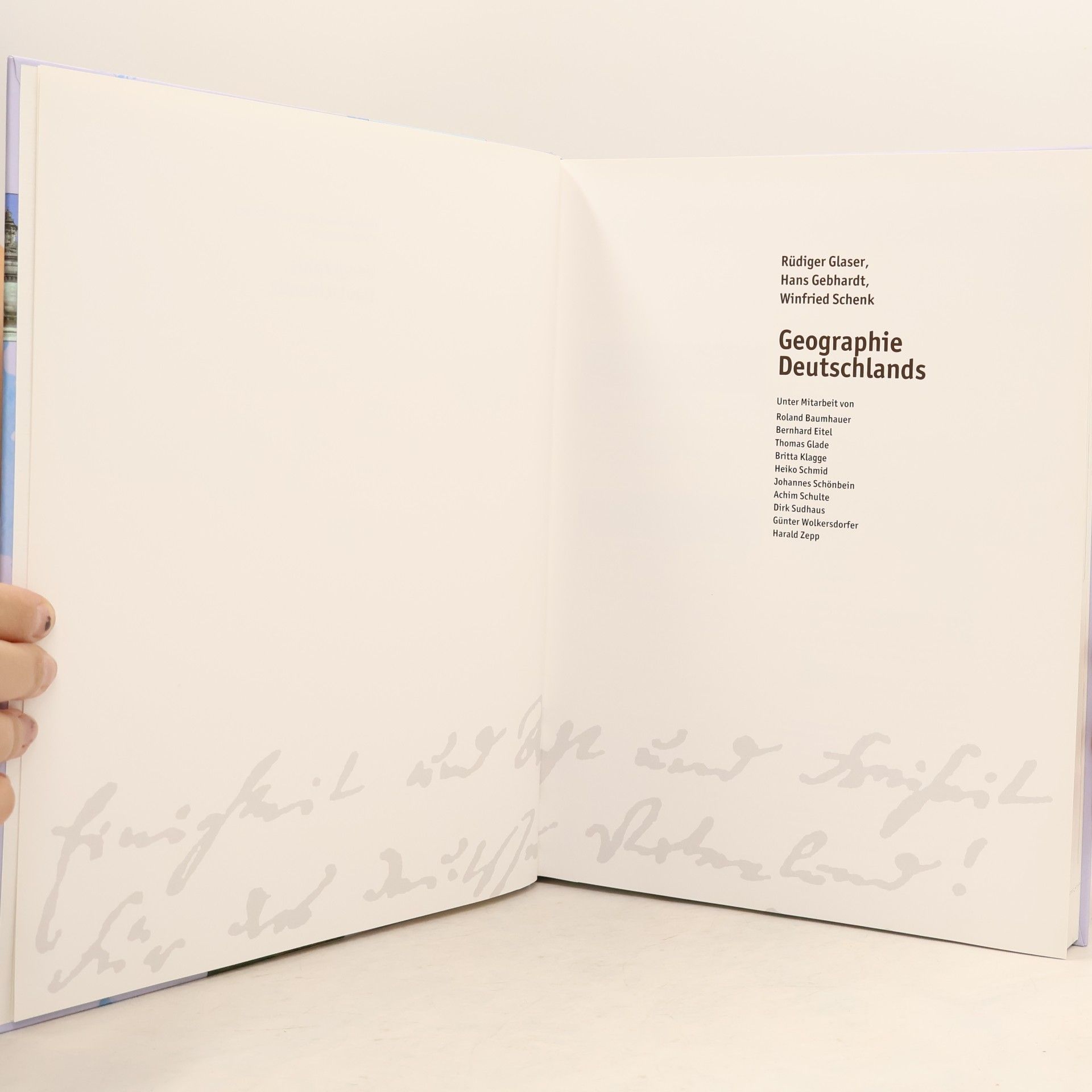 Various authors Geographie Deutschlands