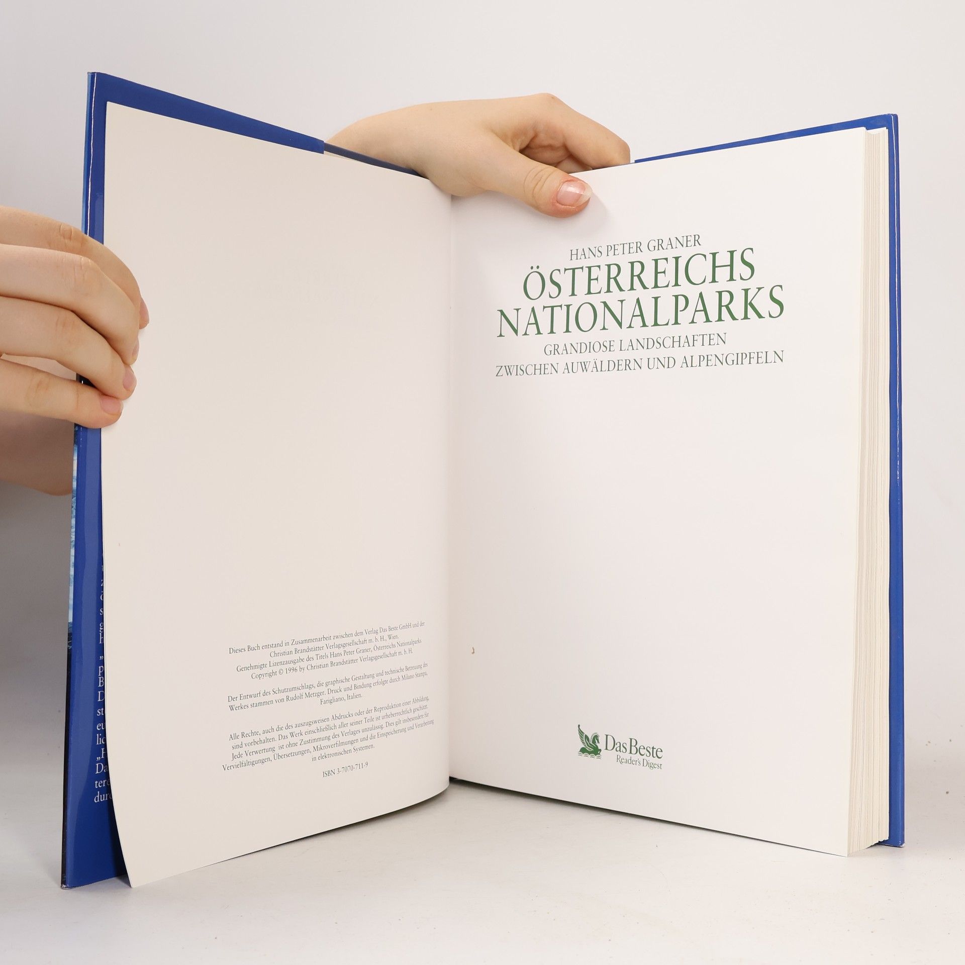 Hans Peter Graner Österreichs Nationalparks: grandiose Landschaften zwischen Auwäldern und Alpengipfeln