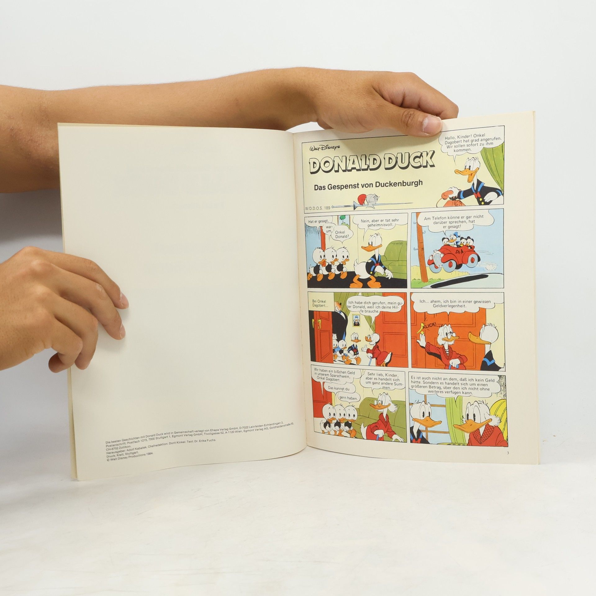 Autorenkollektiv Die besten Geschichten mit Donald Duck. Das Gespenst von Duckenburgh
