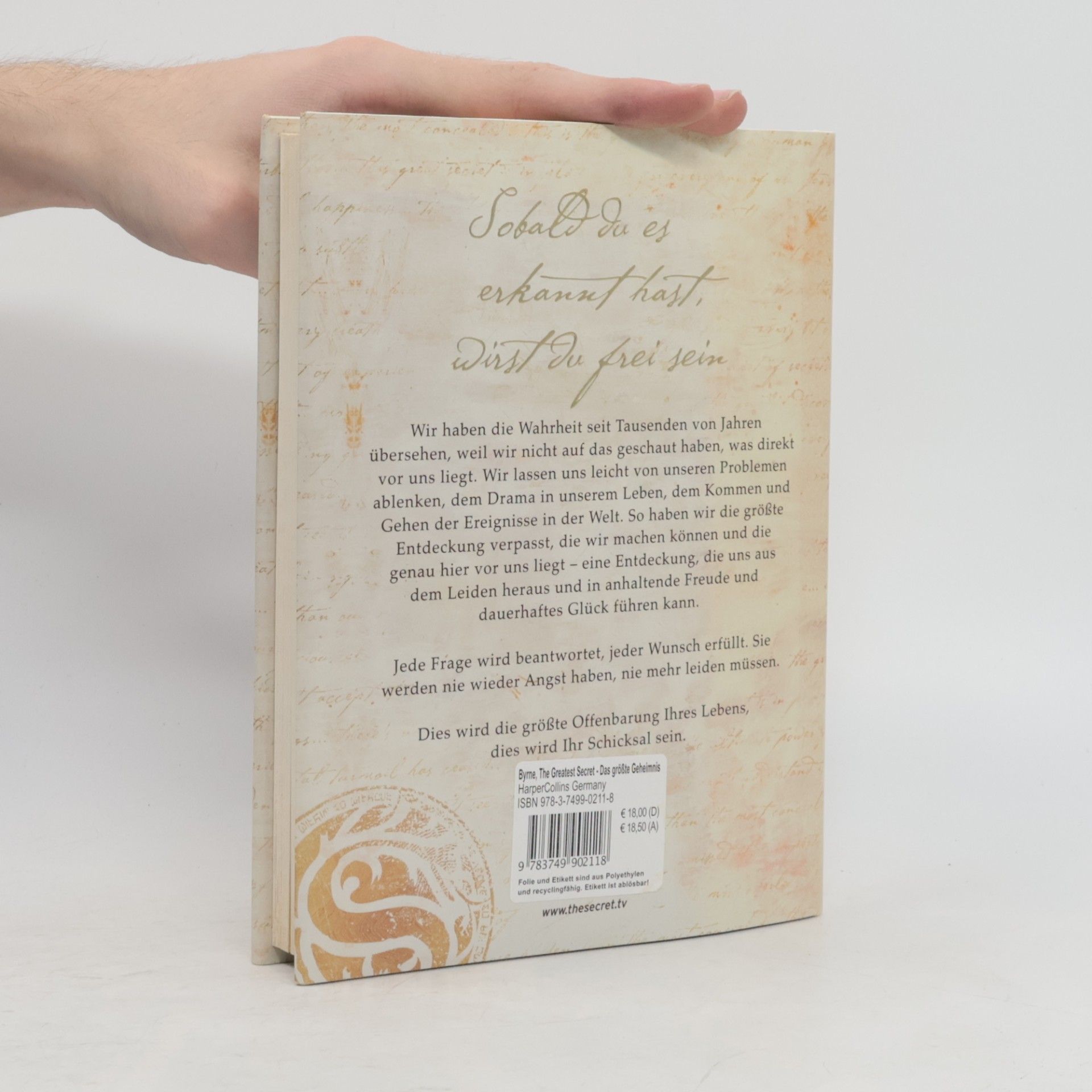 Rhonda Byrne The Greatest Secret. Das grösste Geheimnis