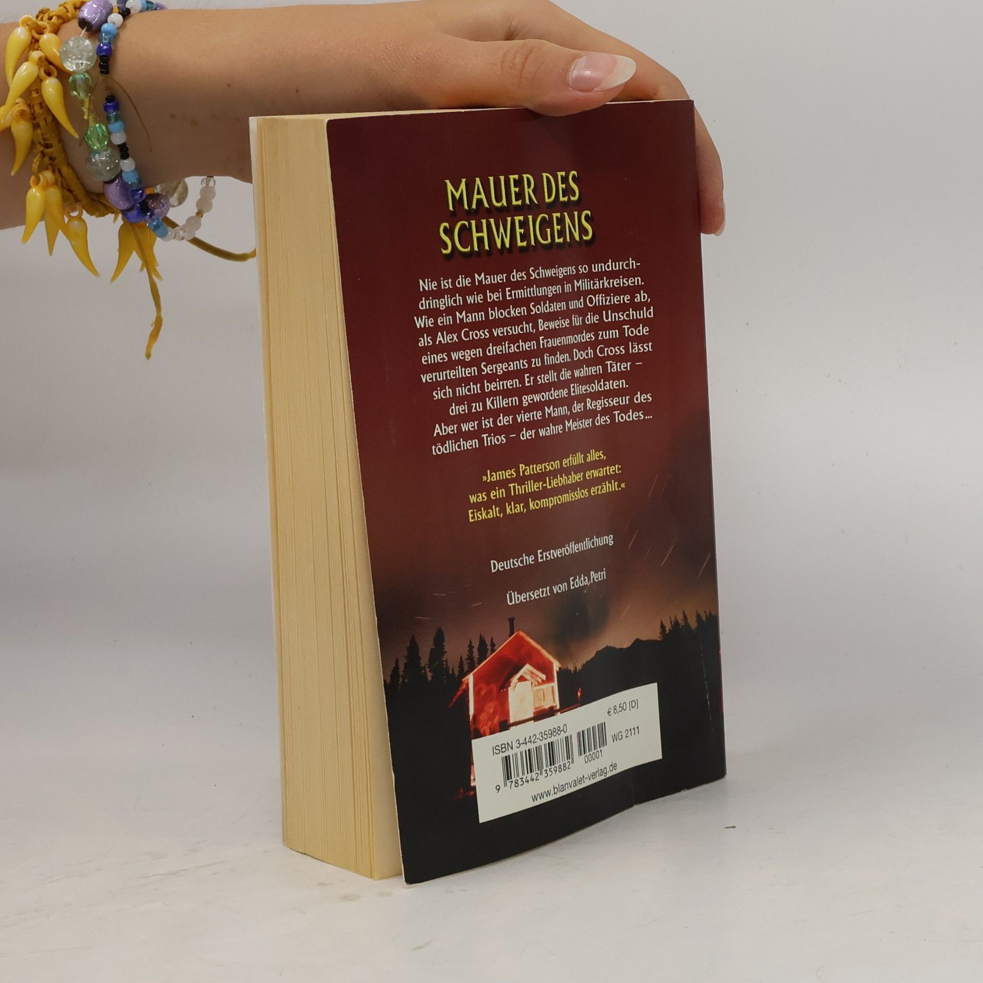 James Patterson Mauer des Schweigens