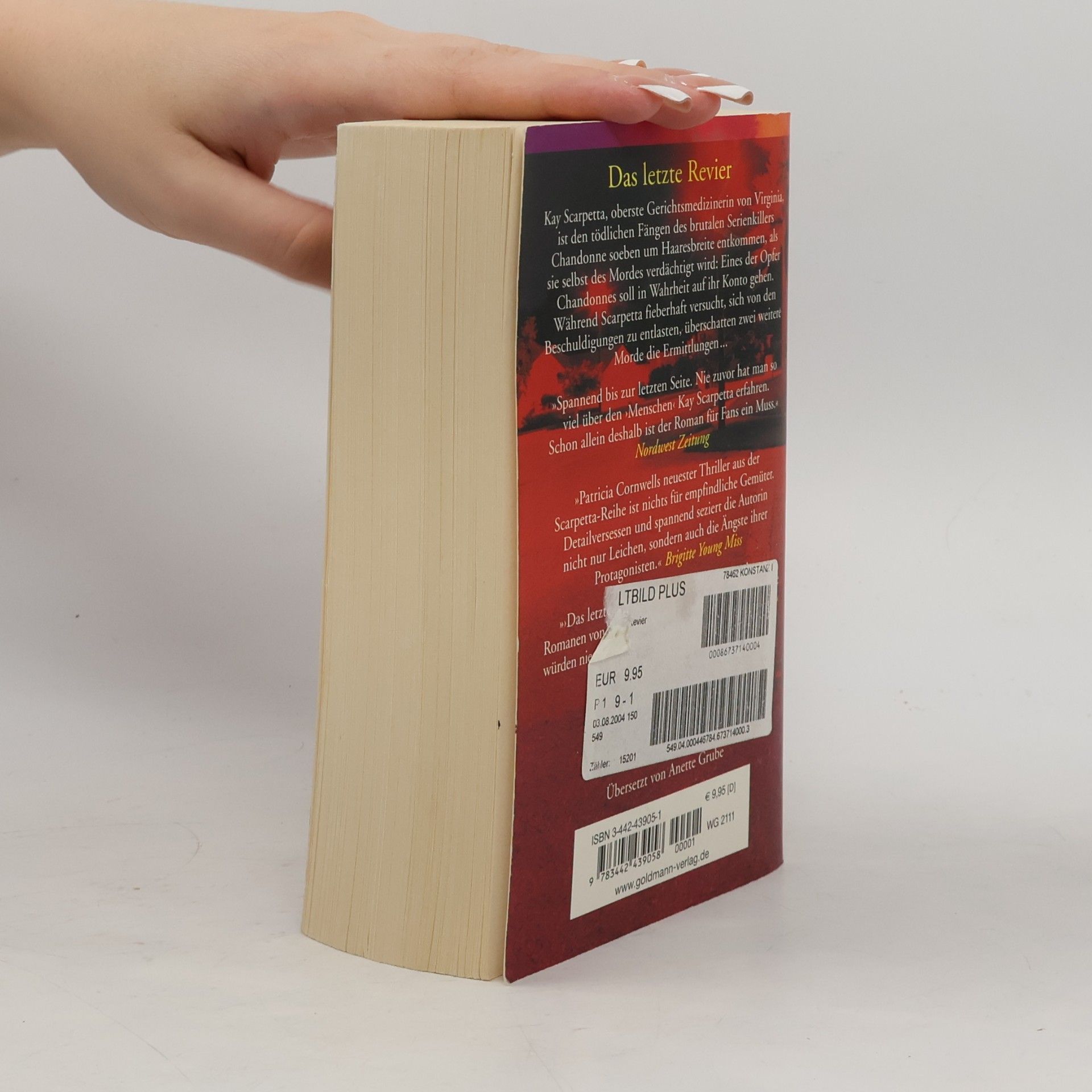 Patricia Cornwell Das letzte Revier. Ein Kay-Scarpetta-Roman