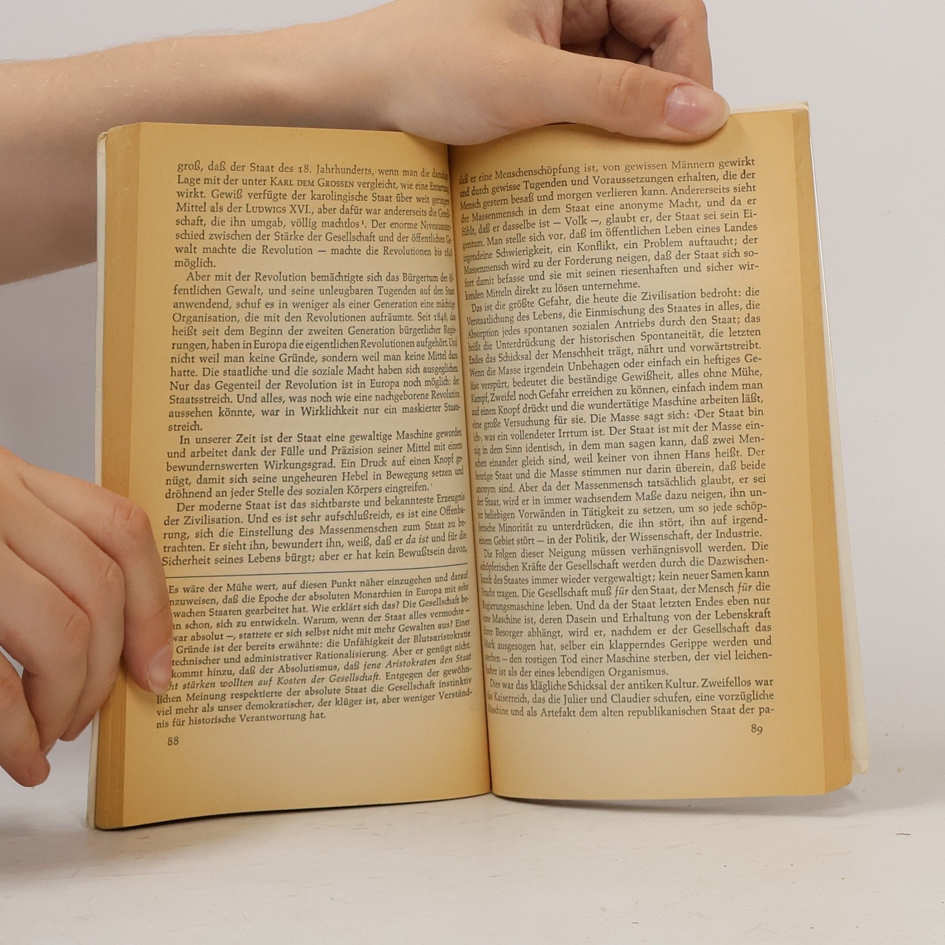 José Ortega y Gasset Der Aufstand der Massen