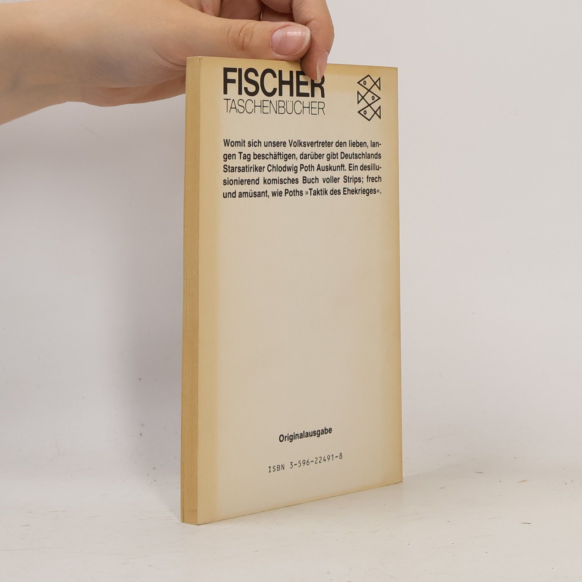 Chlodwig Poth Wie man das Volk vertritt