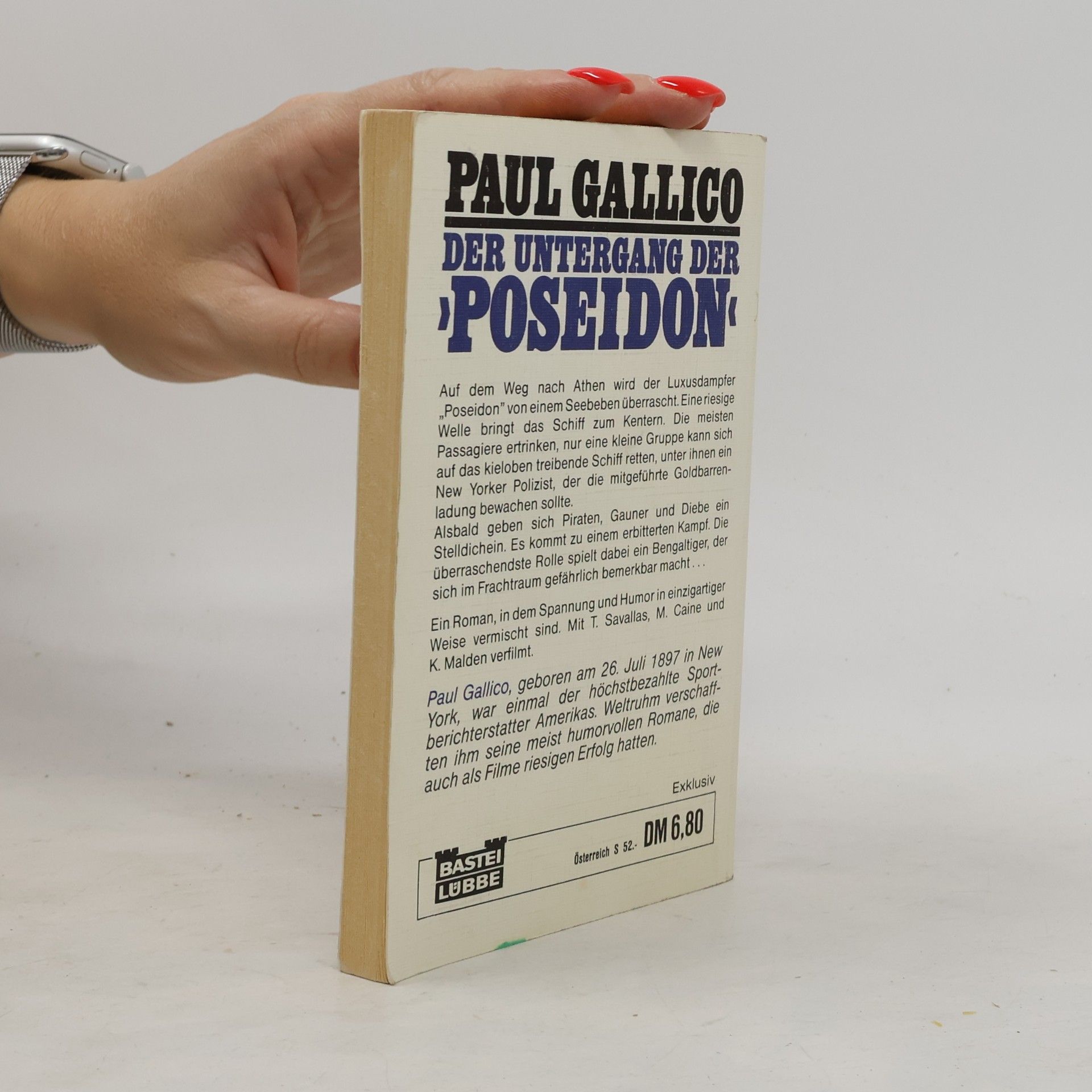 Paul Gallico Der Untergang der "Poseidon"