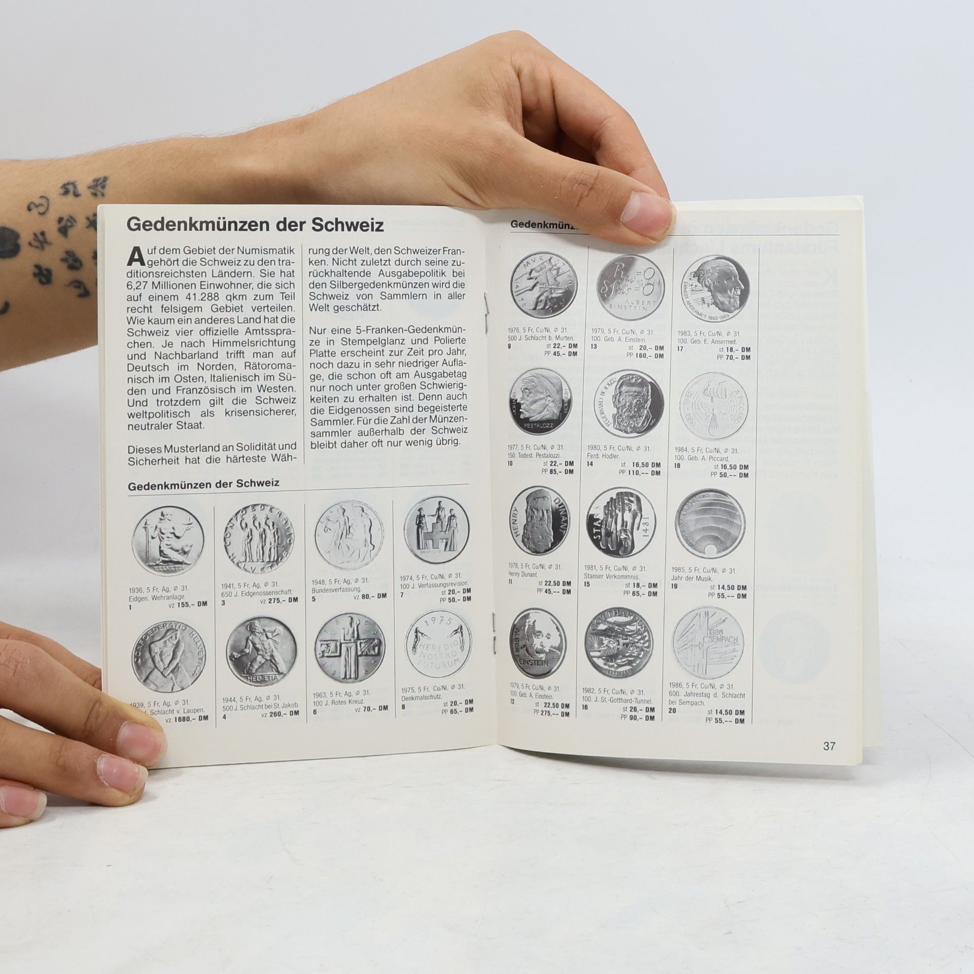 , Michel Katalog für Gedenkmünzen 1988