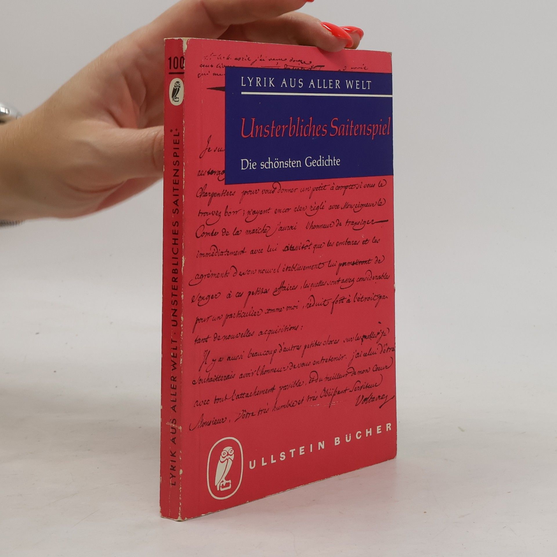 Autorenkollektiv Unsterbliches Saitenspiel. Die schönsten Gedichte