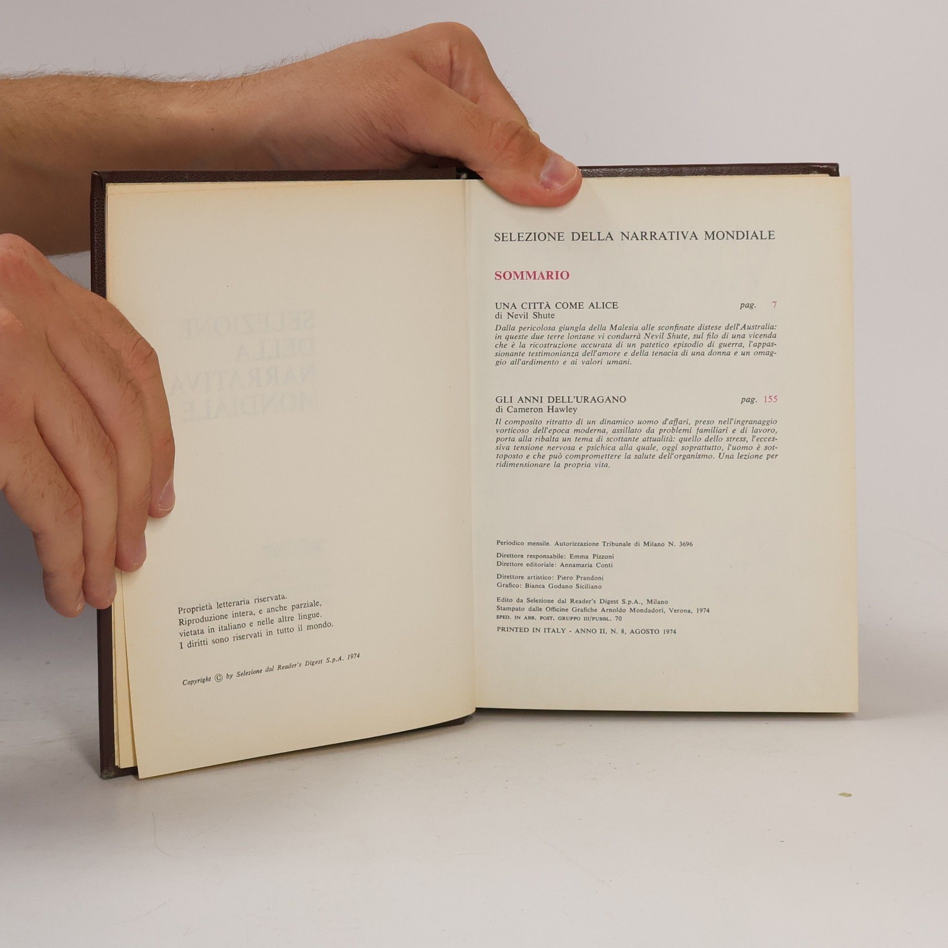 Thomas Thompson Selezione della narrativa mondiale