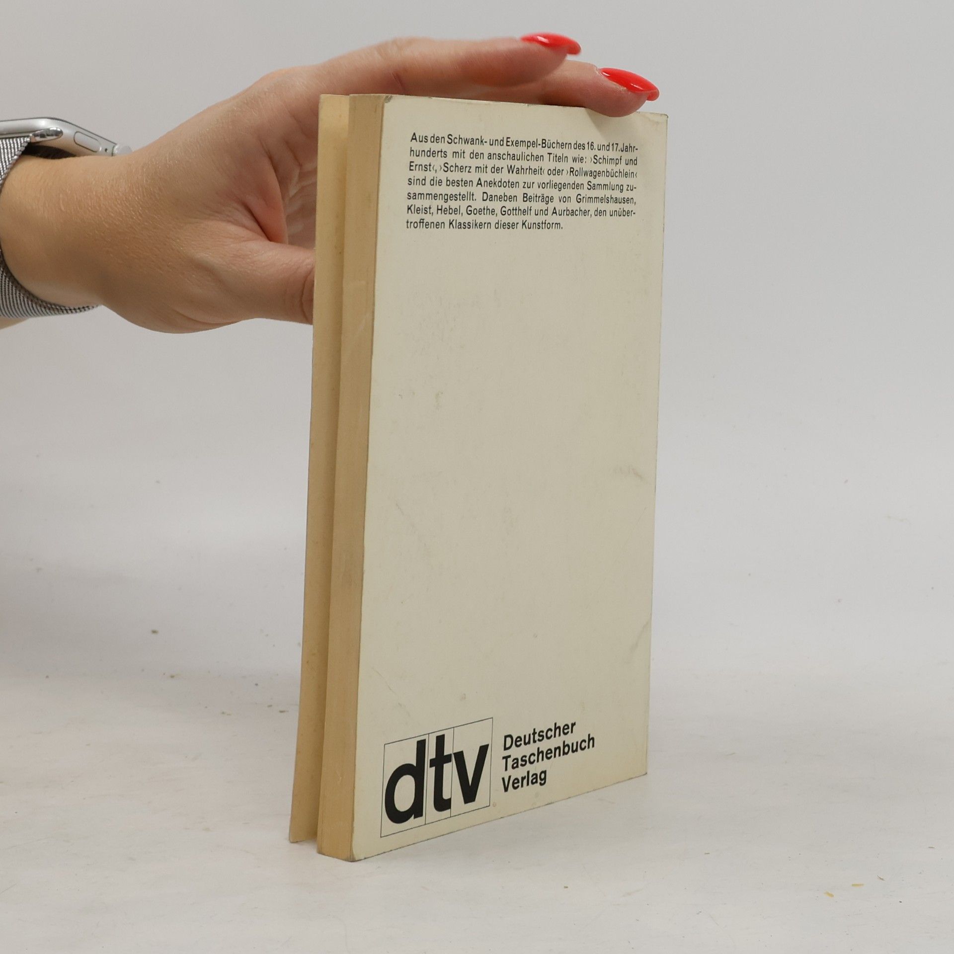 Paul Alverdes Deutsches Anekdotenbuch