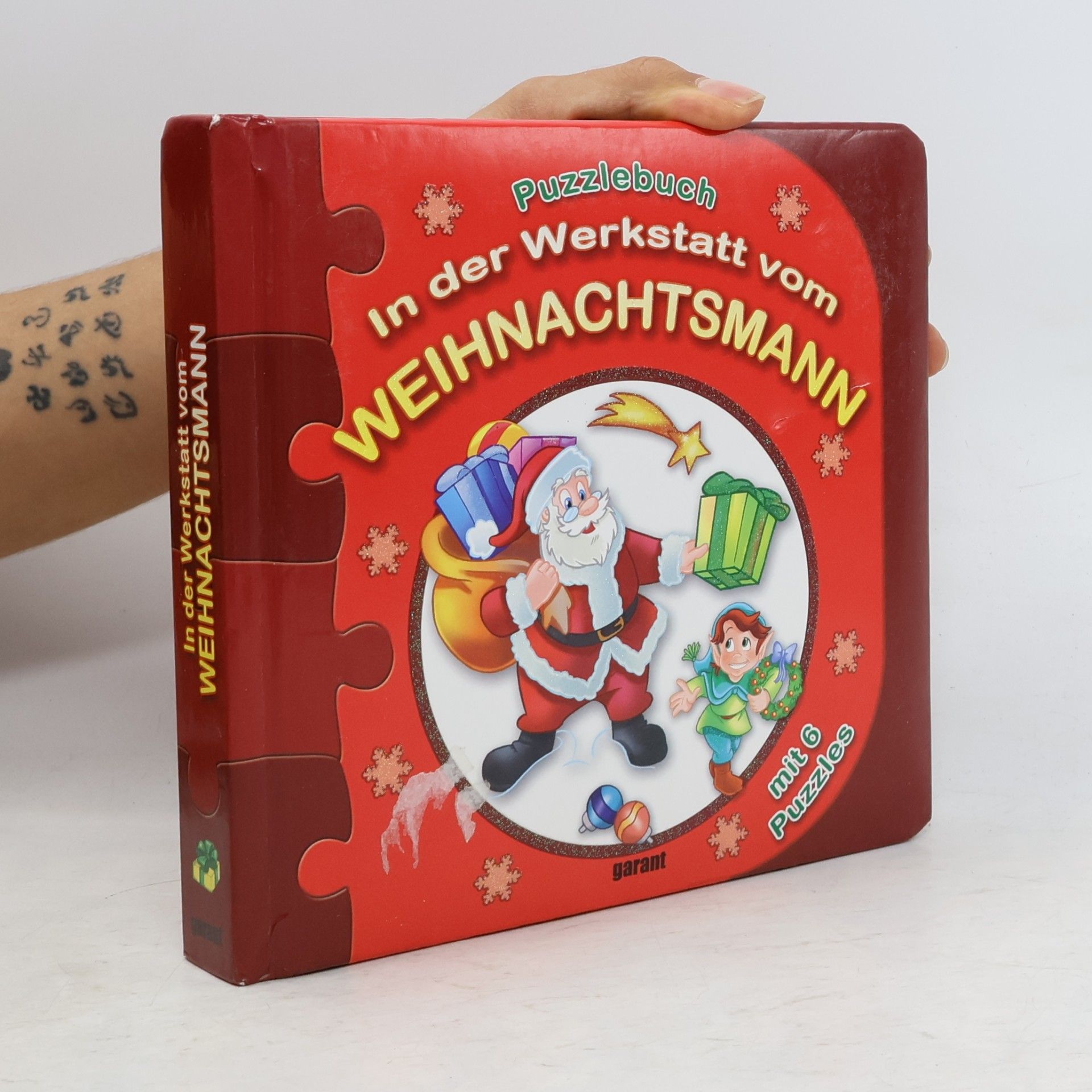 Autorenkollektiv In der Werkstatt vom Weihnachtsmann, Puzzlebuch