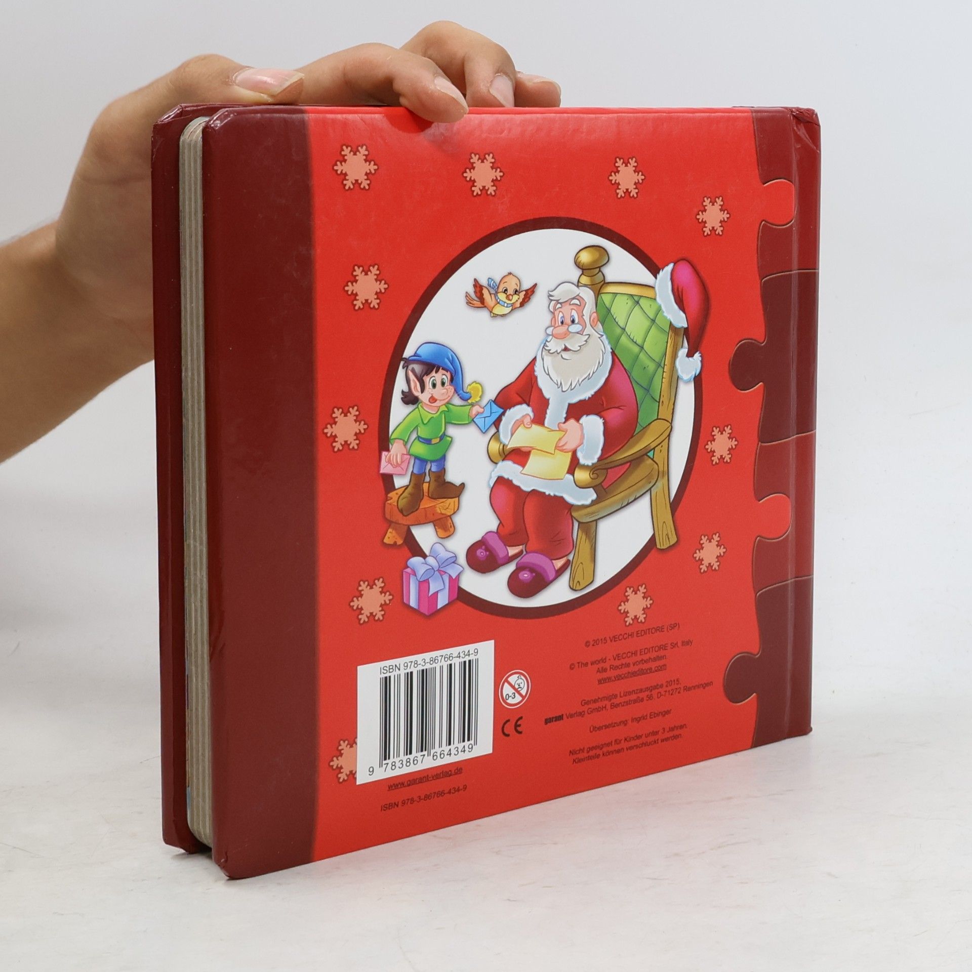Kolektiv autorů In der Werkstatt vom Weihnachtsmann, Puzzlebuch