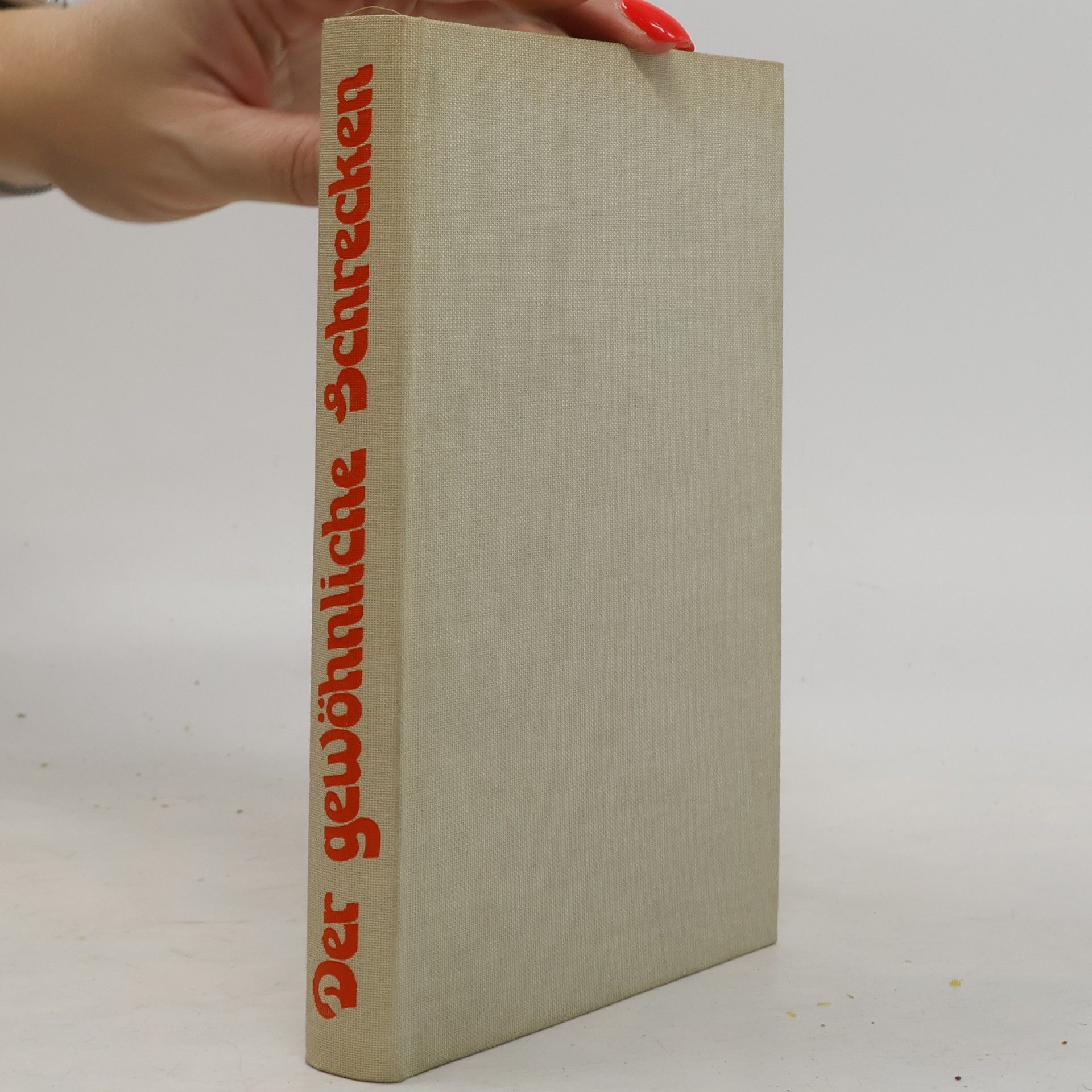 Peter Handke Der gewöhnliche Schrecken