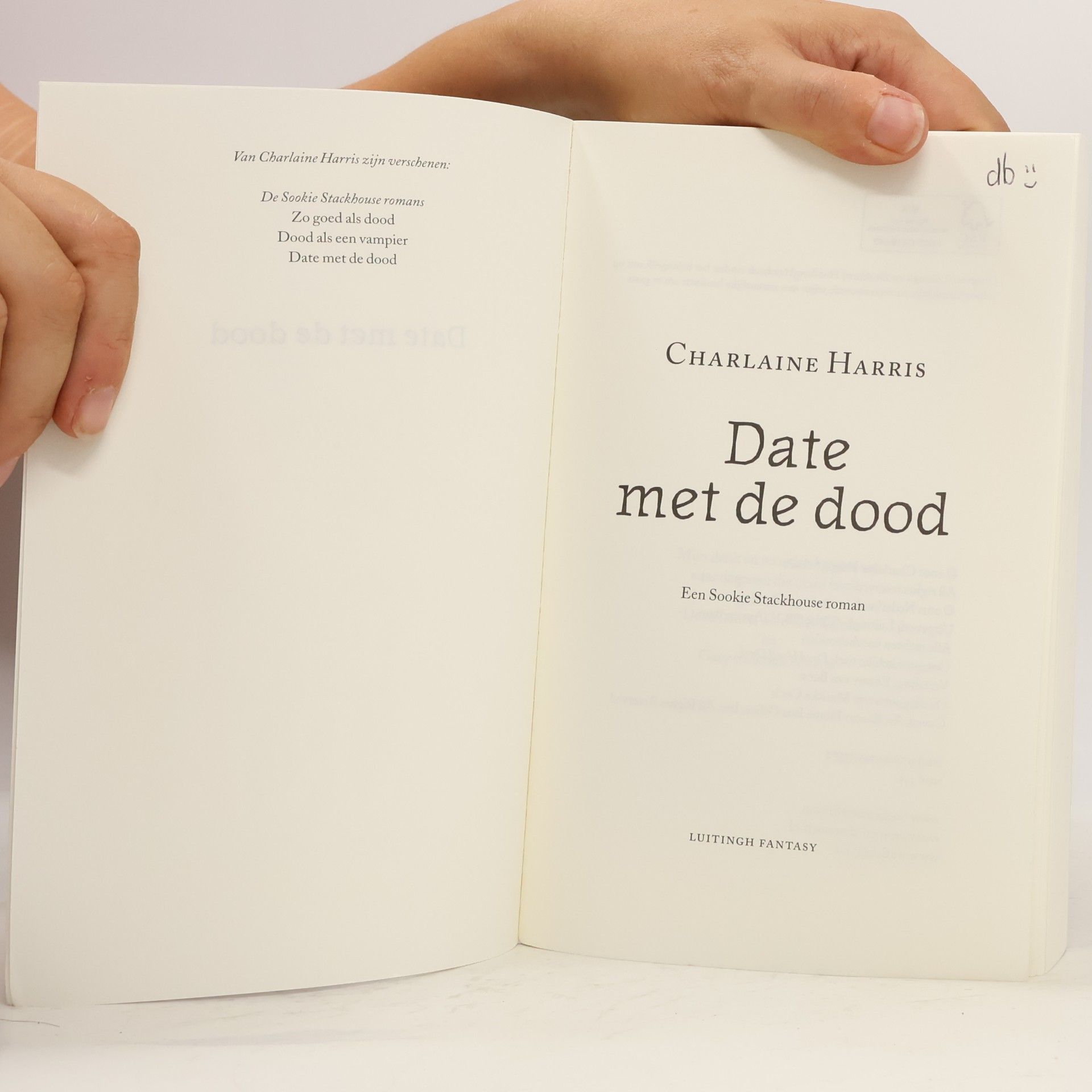 Emmy van Beest Sookie Stackhouse - 1: Date met de dood