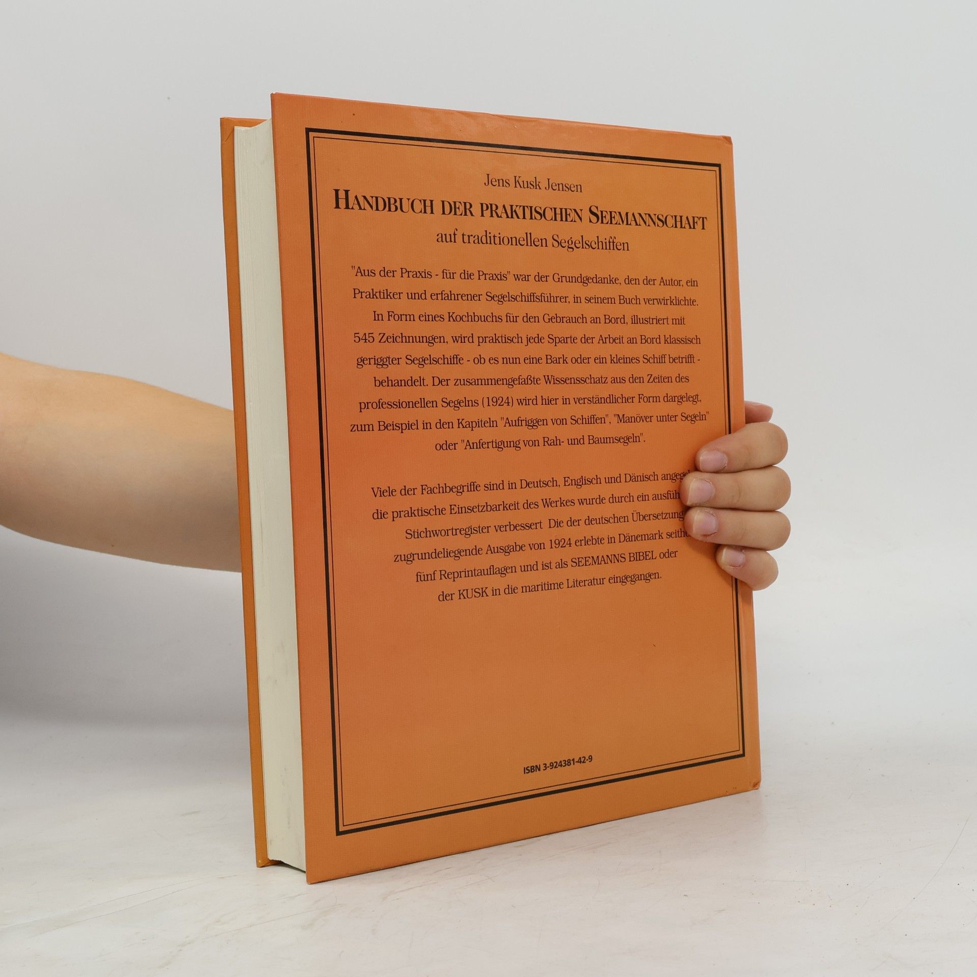 Jens Kusk Jensen Handbuch der praktischen Seemannschaft auf traditionellen Segelschiffen (Der KUSK)