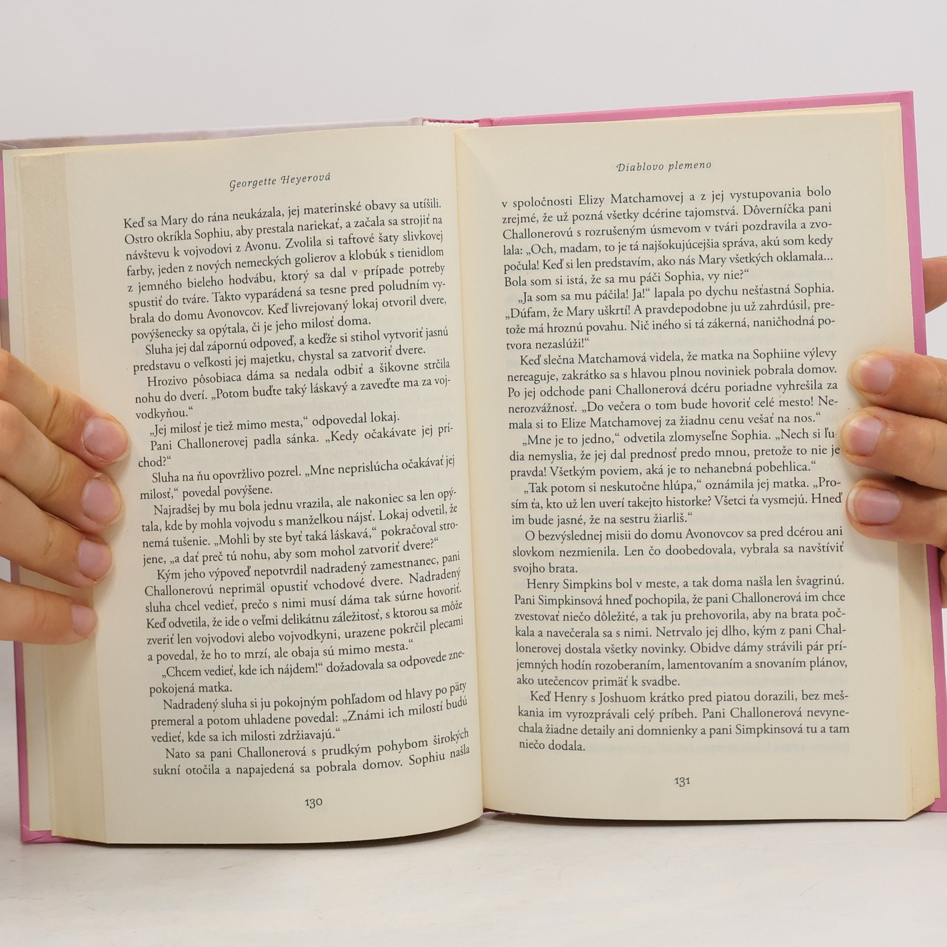 Georgette Heyer Diablovo plemeno