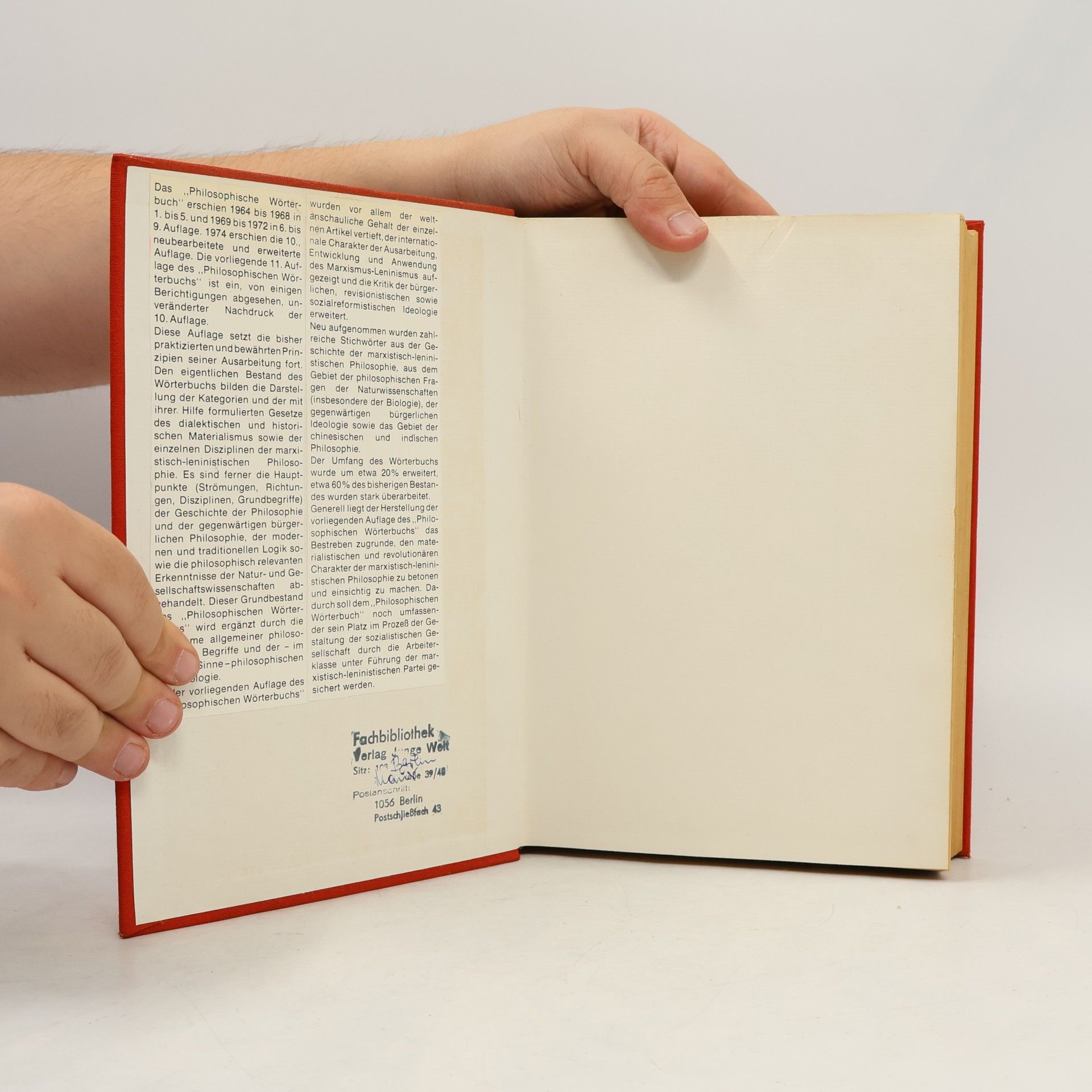 Manfred Buhr Philosophisches Wörterbuch 2