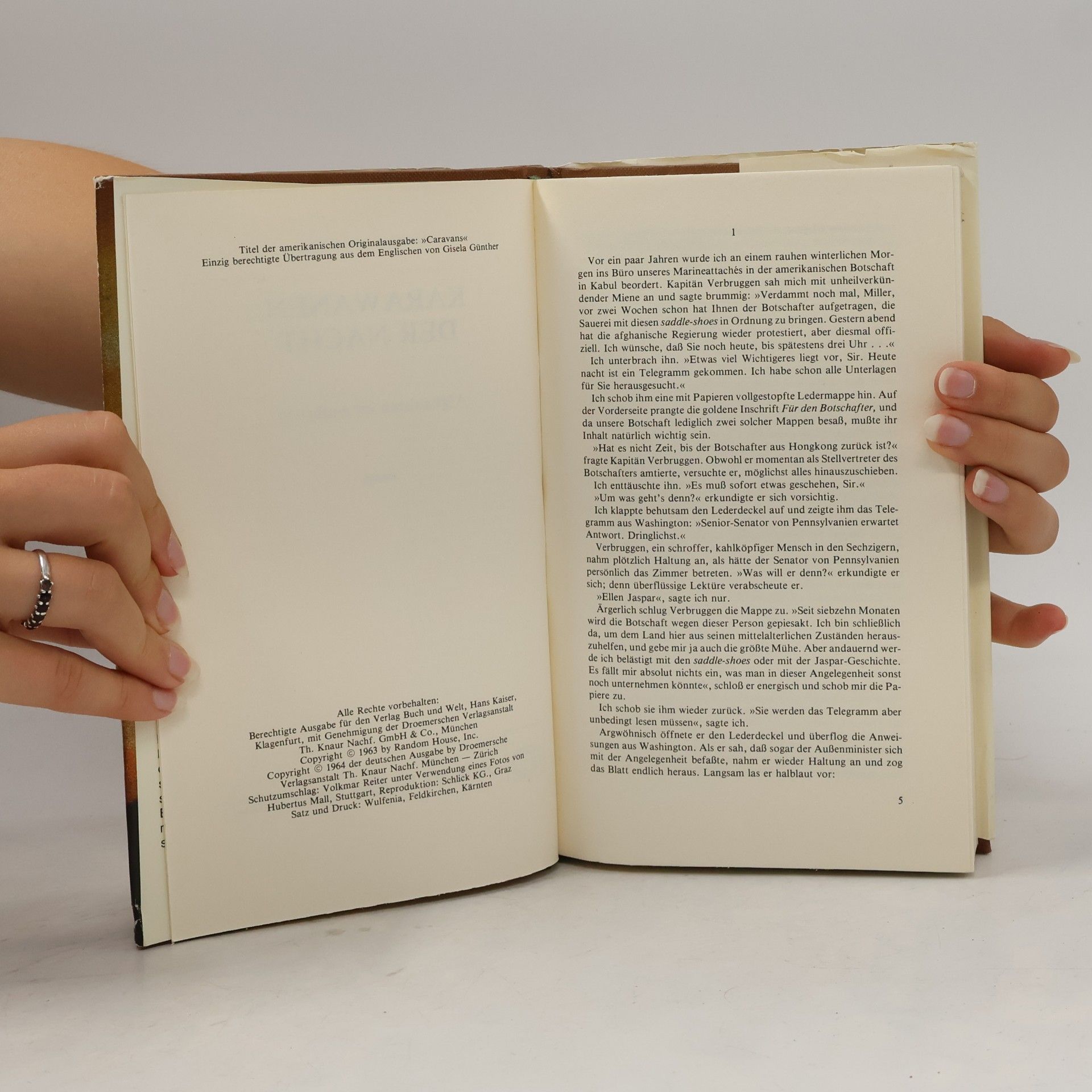 James Albert Michener Karawanen der Nacht