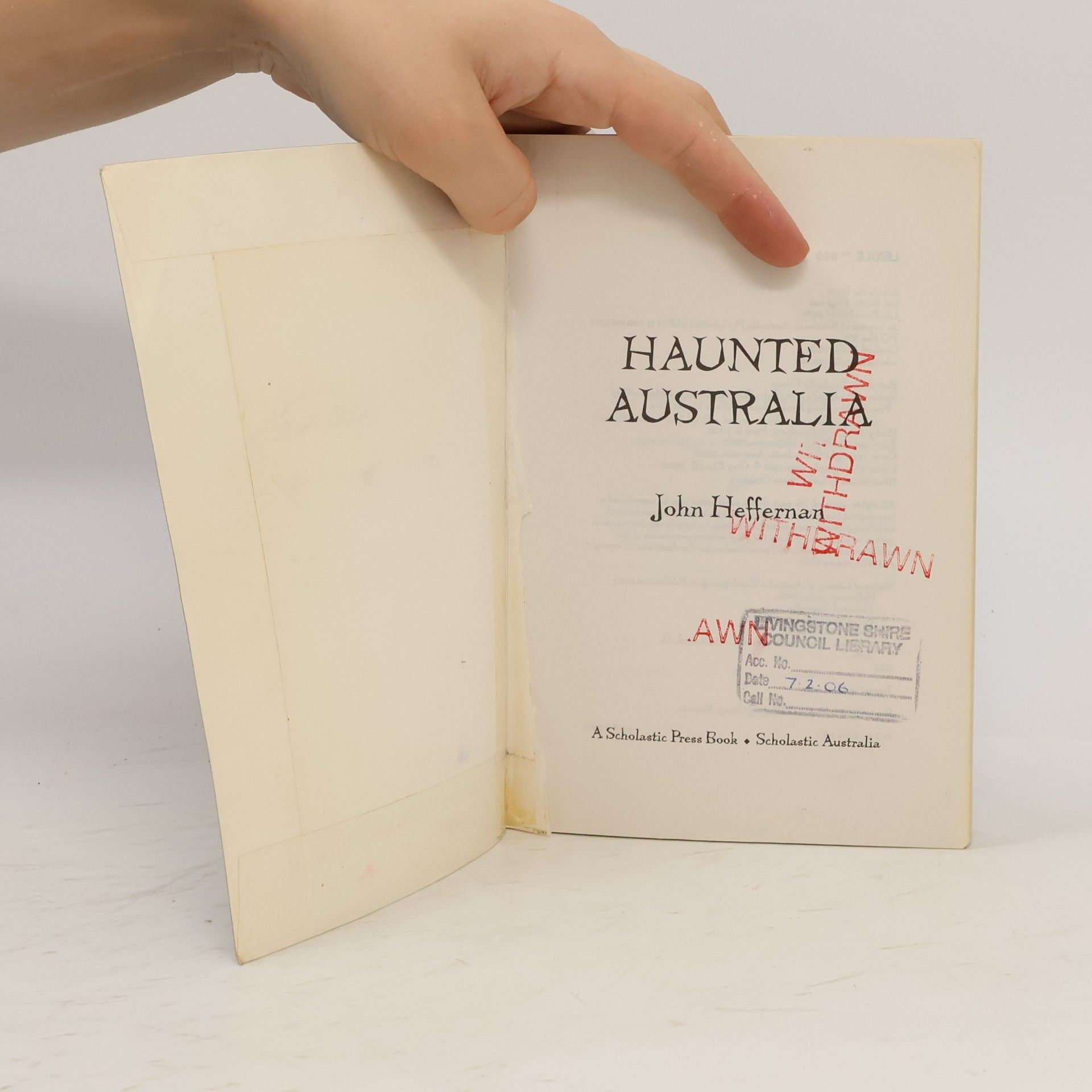John Heffernan Haunted Australia