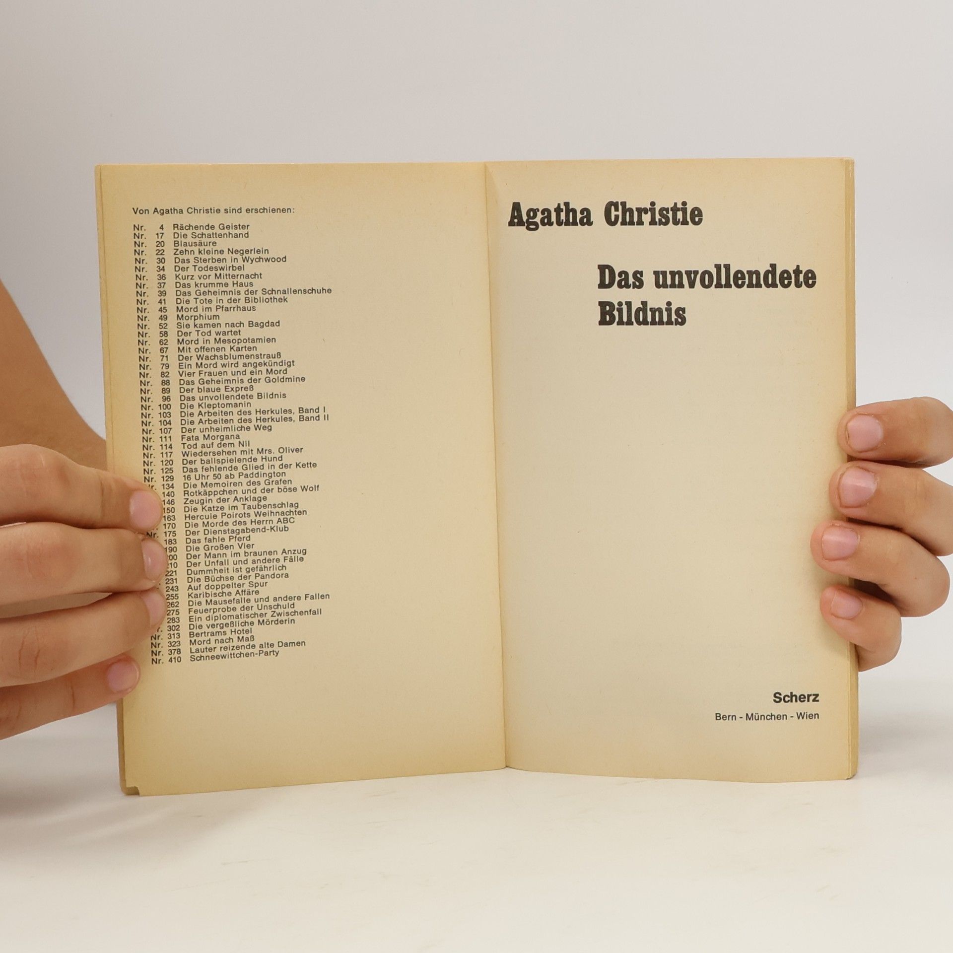 Agatha Christie Das unvollendete Bildnis
