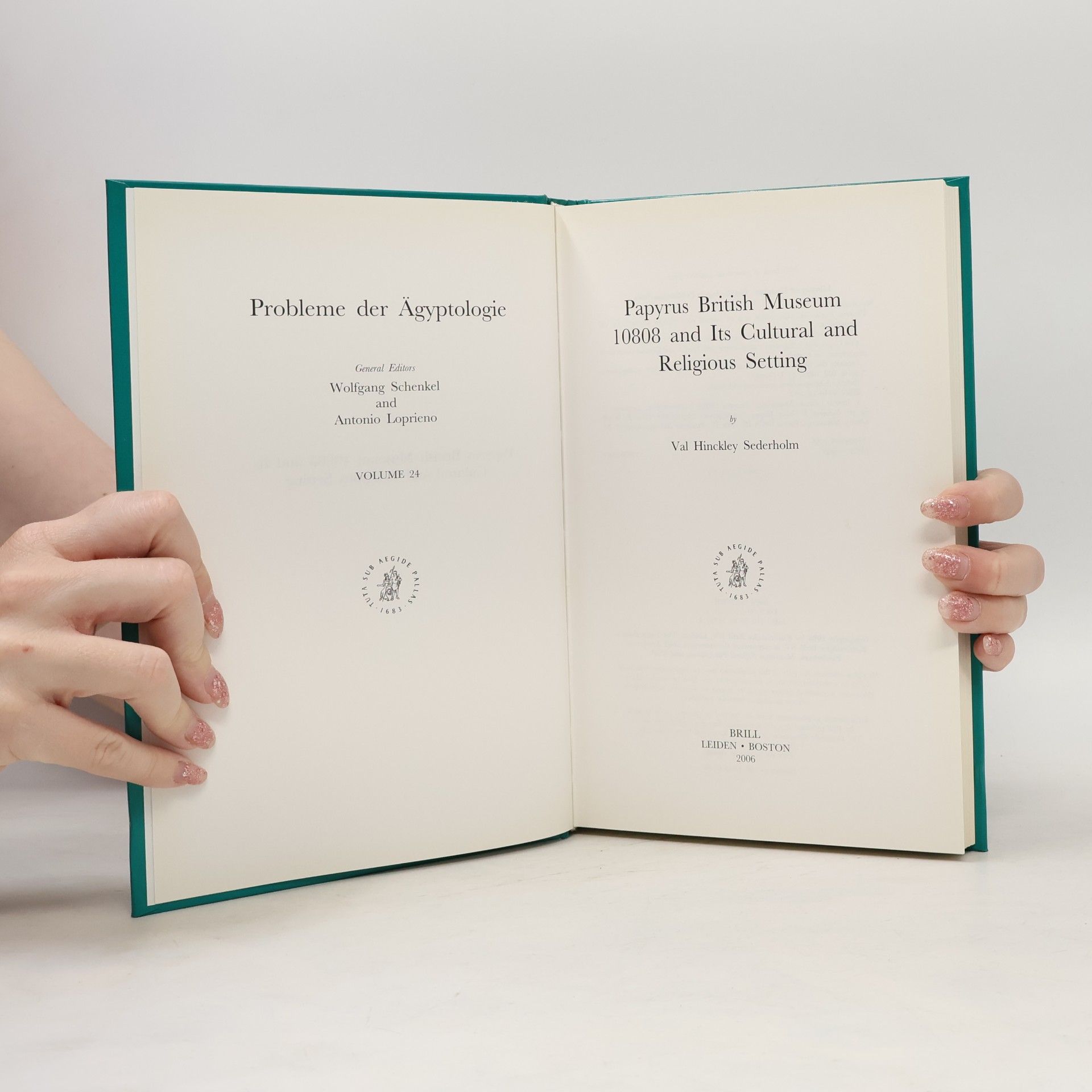 Val Hinckley Sederholm Papyrus British Museum 10808 and Its Cultural and Religious Setting